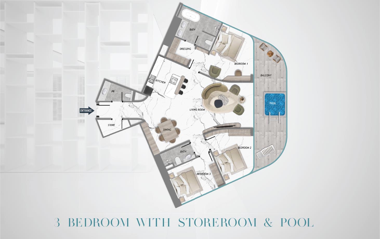 Samana Barari Heights floor plan 4