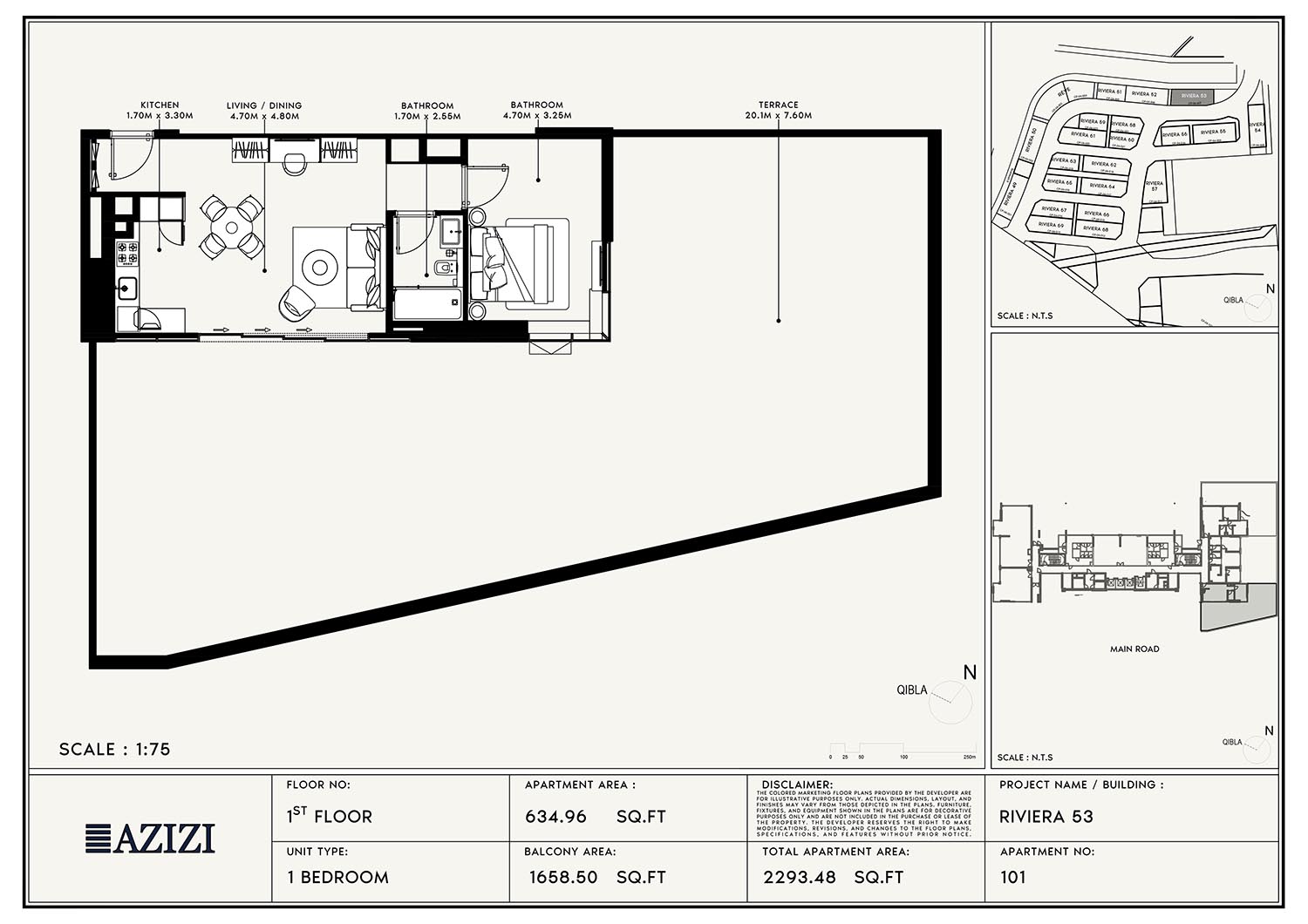 Azizi Riviera 53 floor plan 2