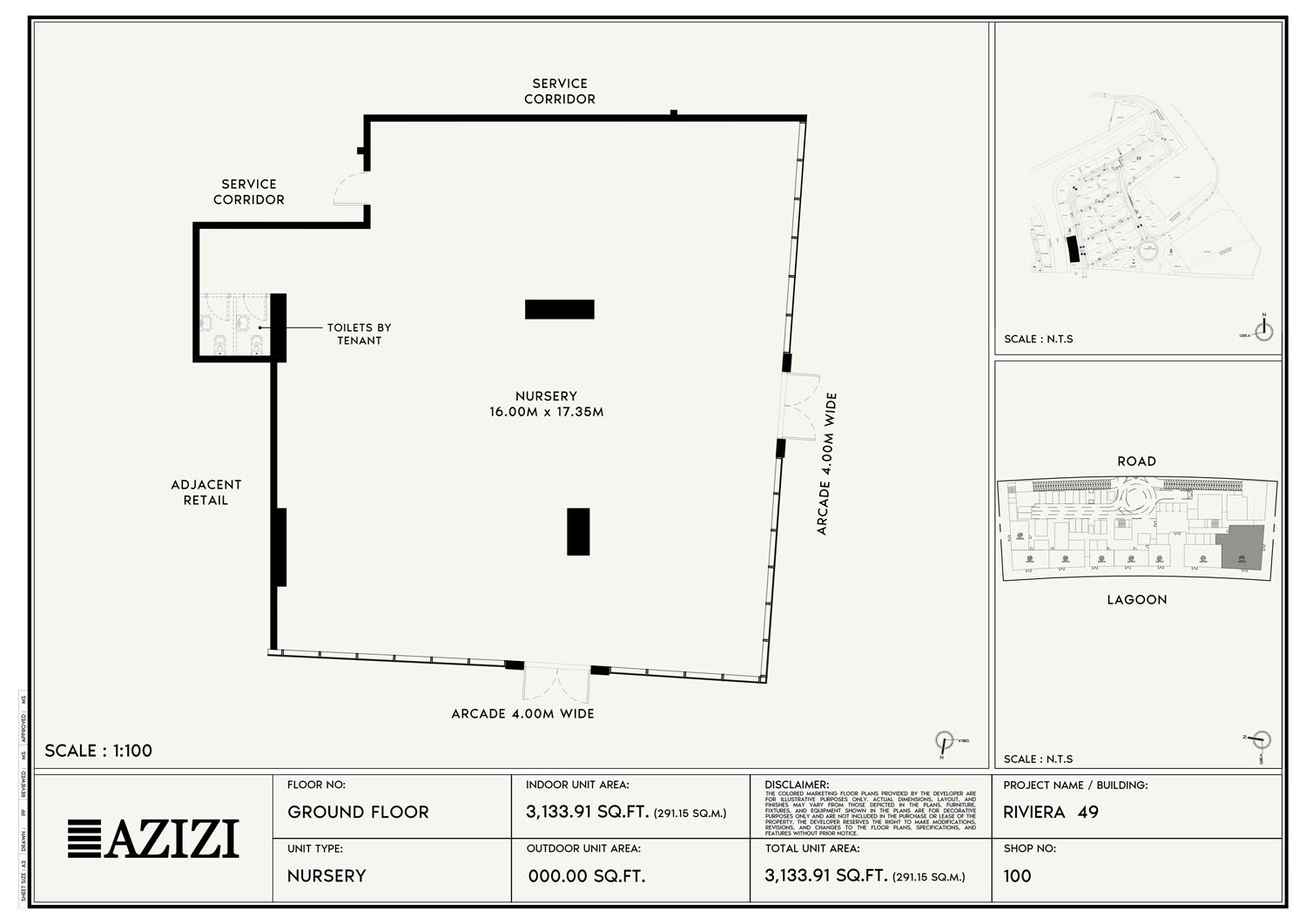 Azizi Riviera 49 floor plan 7