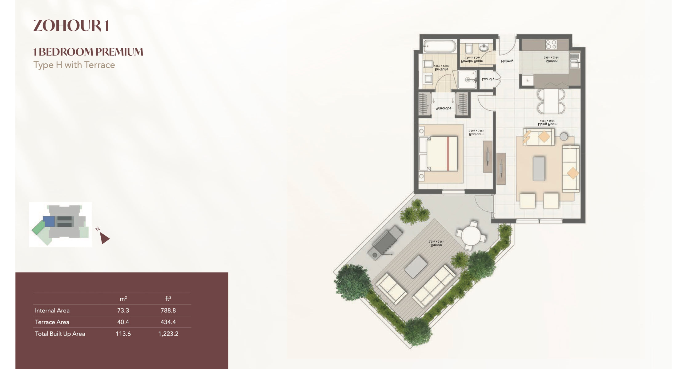 Zahour 1 floor plan 1