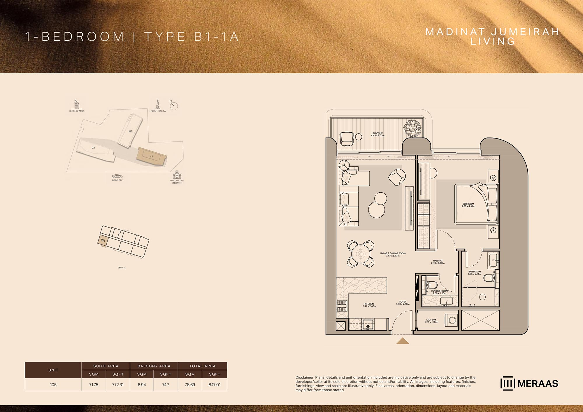 Nourelle at MJL floor plan 1