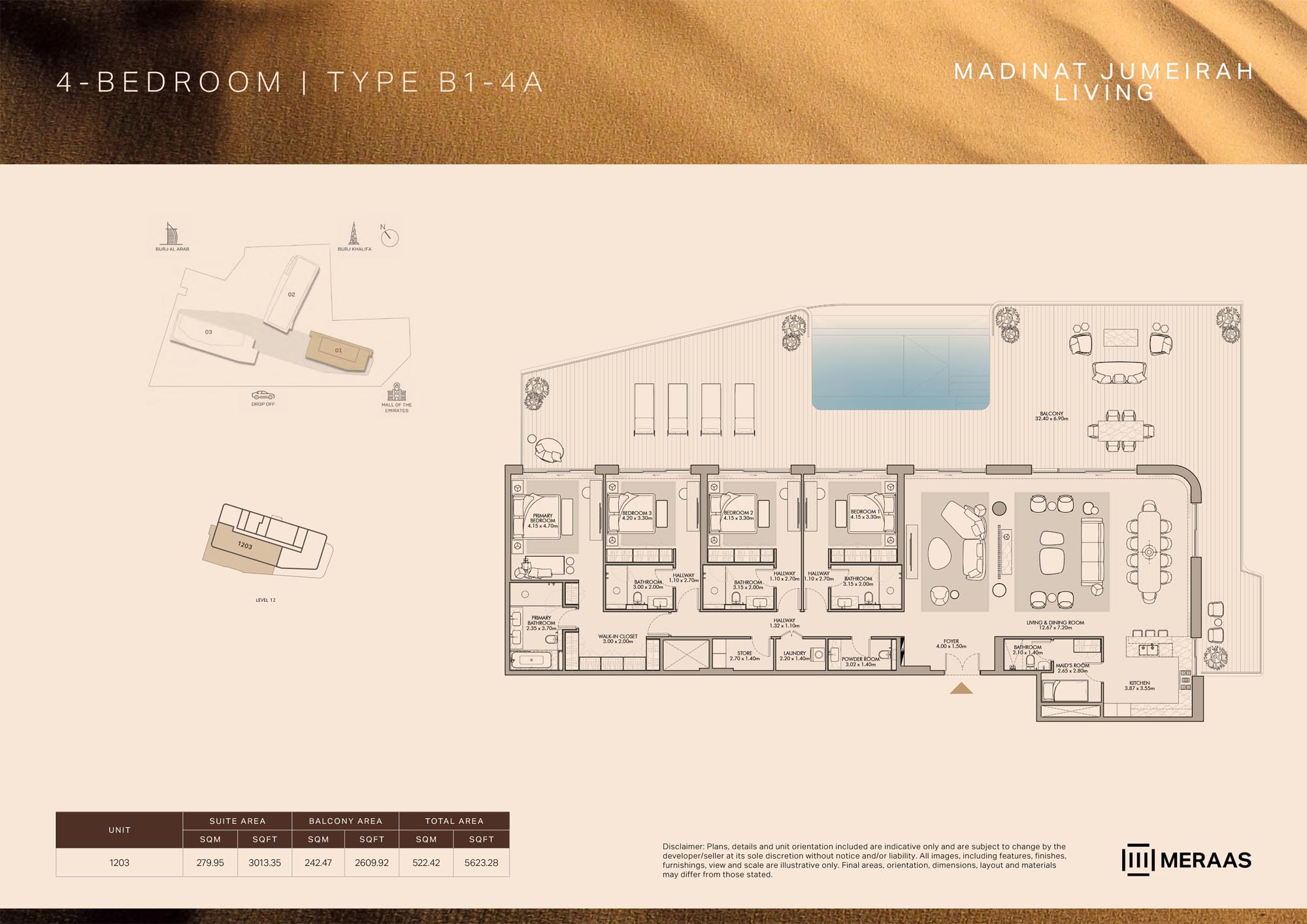 Nourelle at MJL floor plan 4