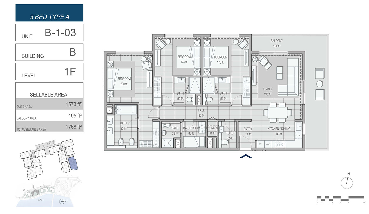 The Address Fujairah Resort Spa floor plan 2