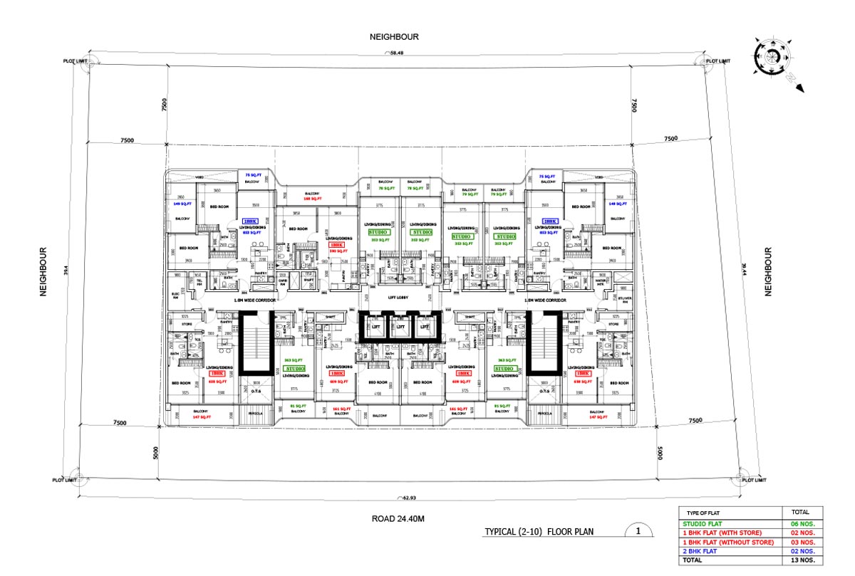 Coventry Gardens 2 at Dubailand floor plan 3
