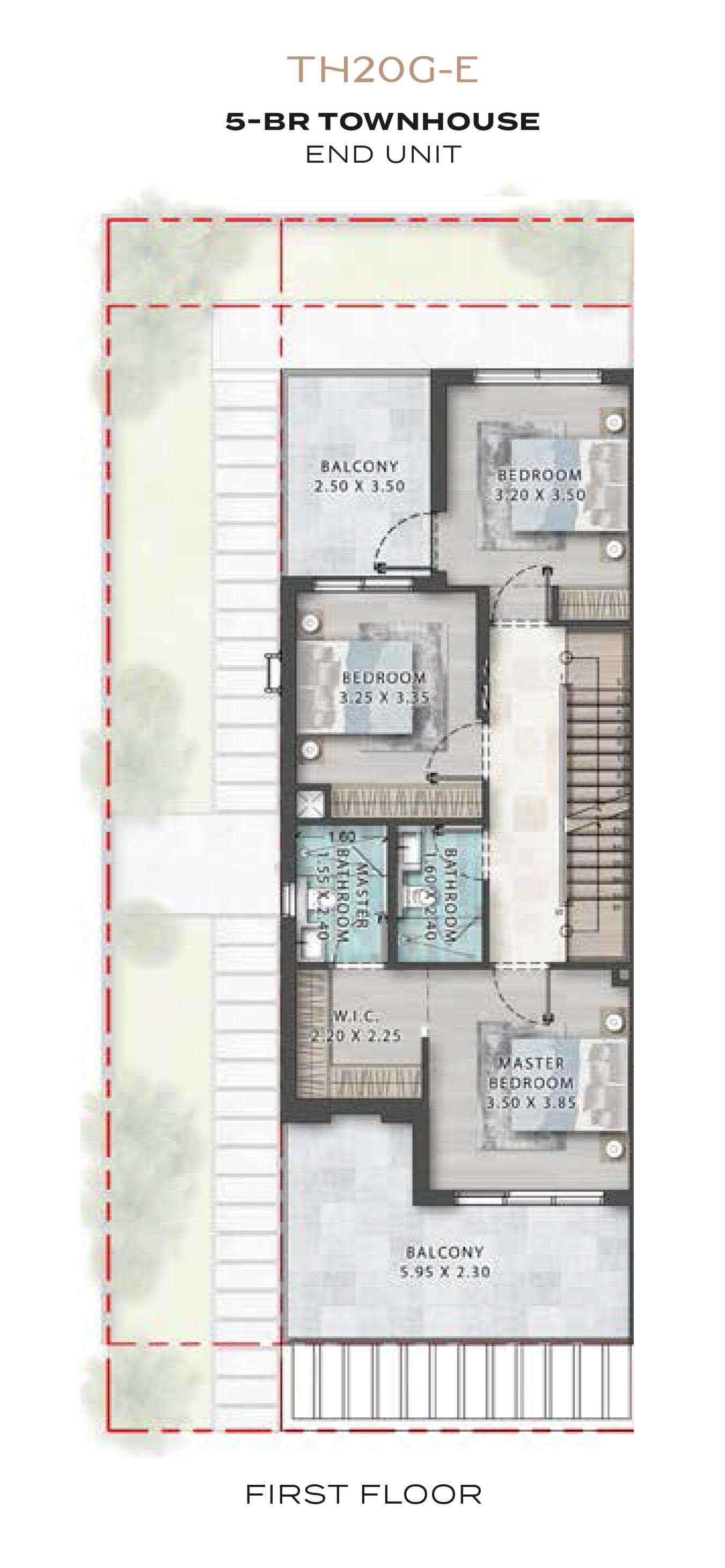 Ivory at Damac Hills floor plan 3