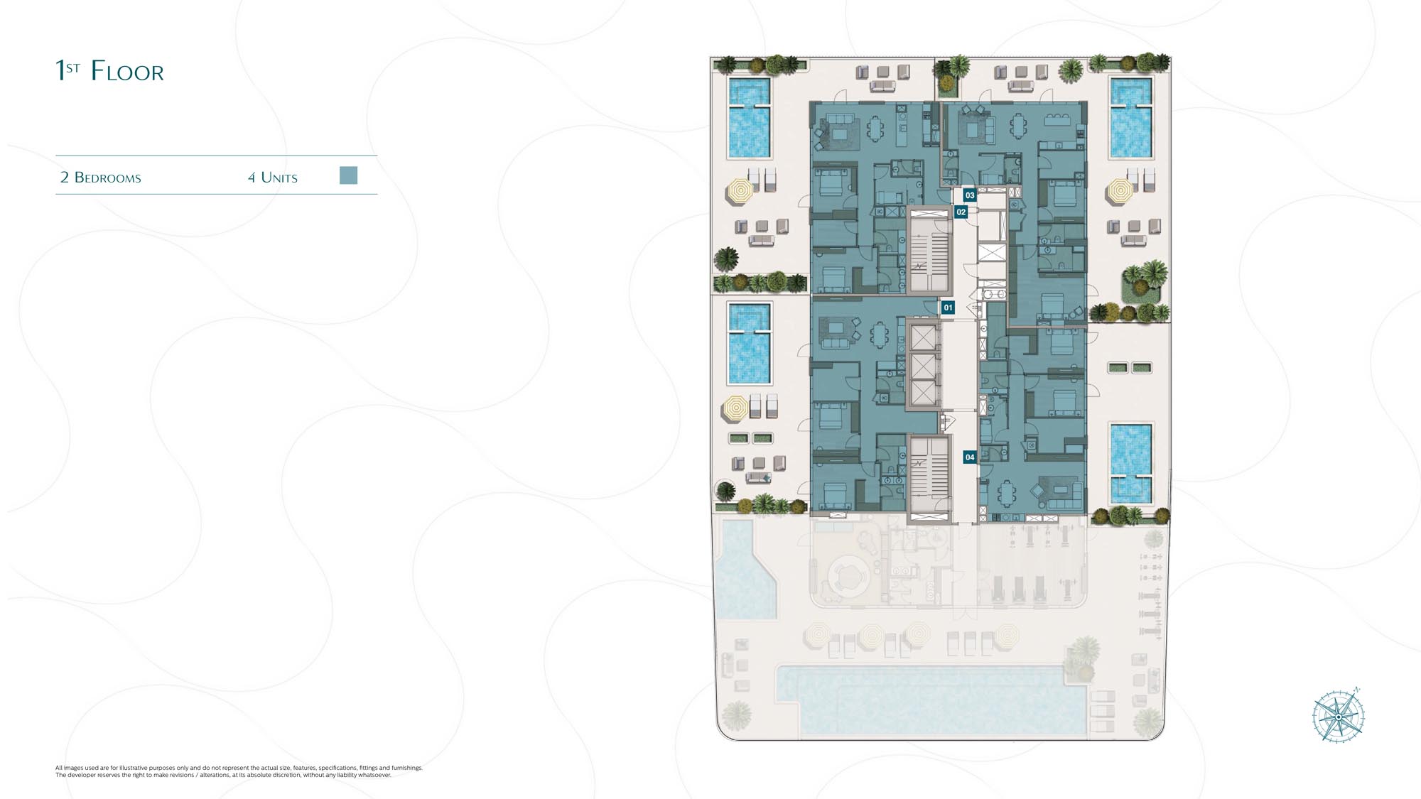 Flora Shore at Dubai Islands floor plan 1