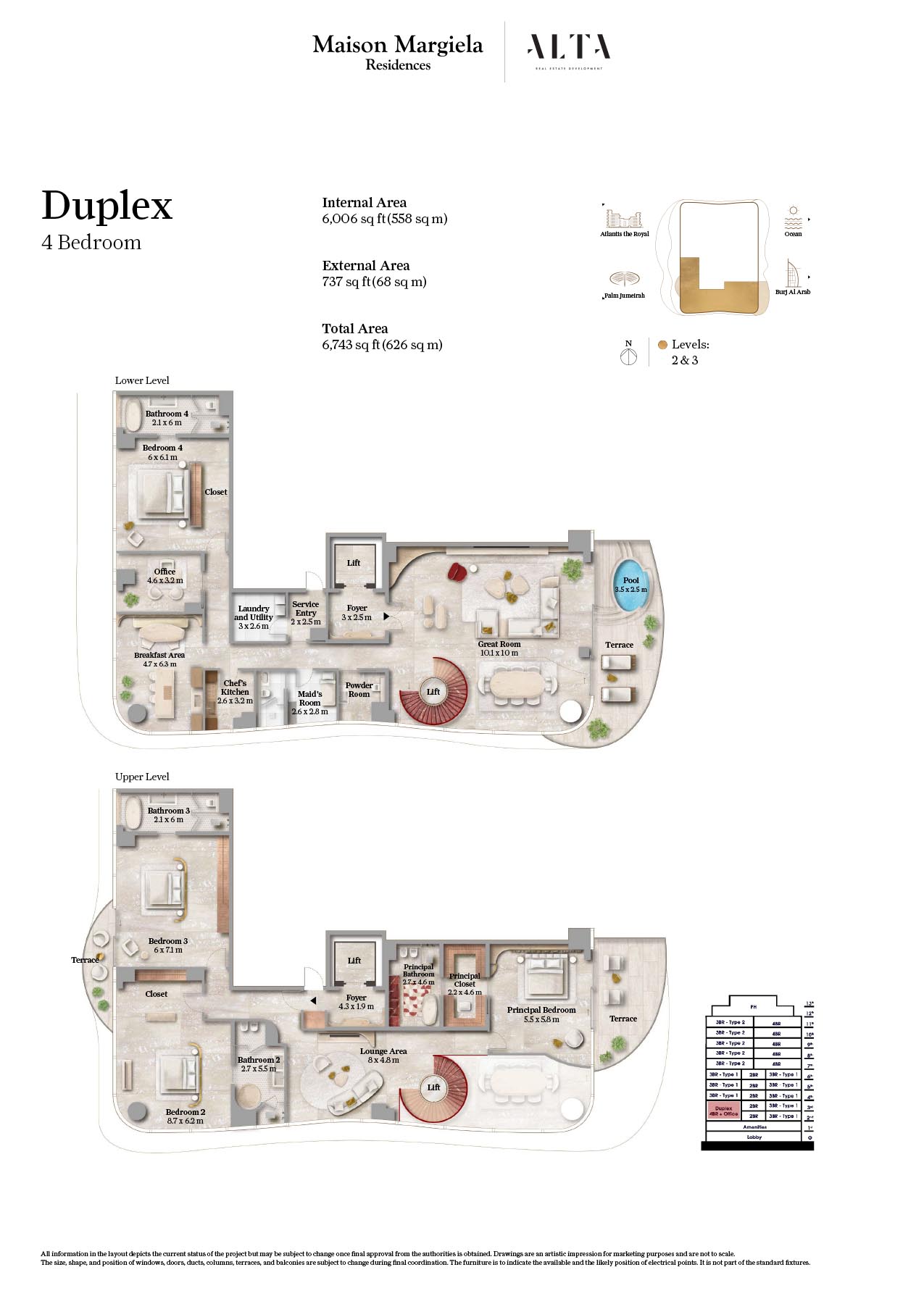 Maison Margiela Residences floor plan 4