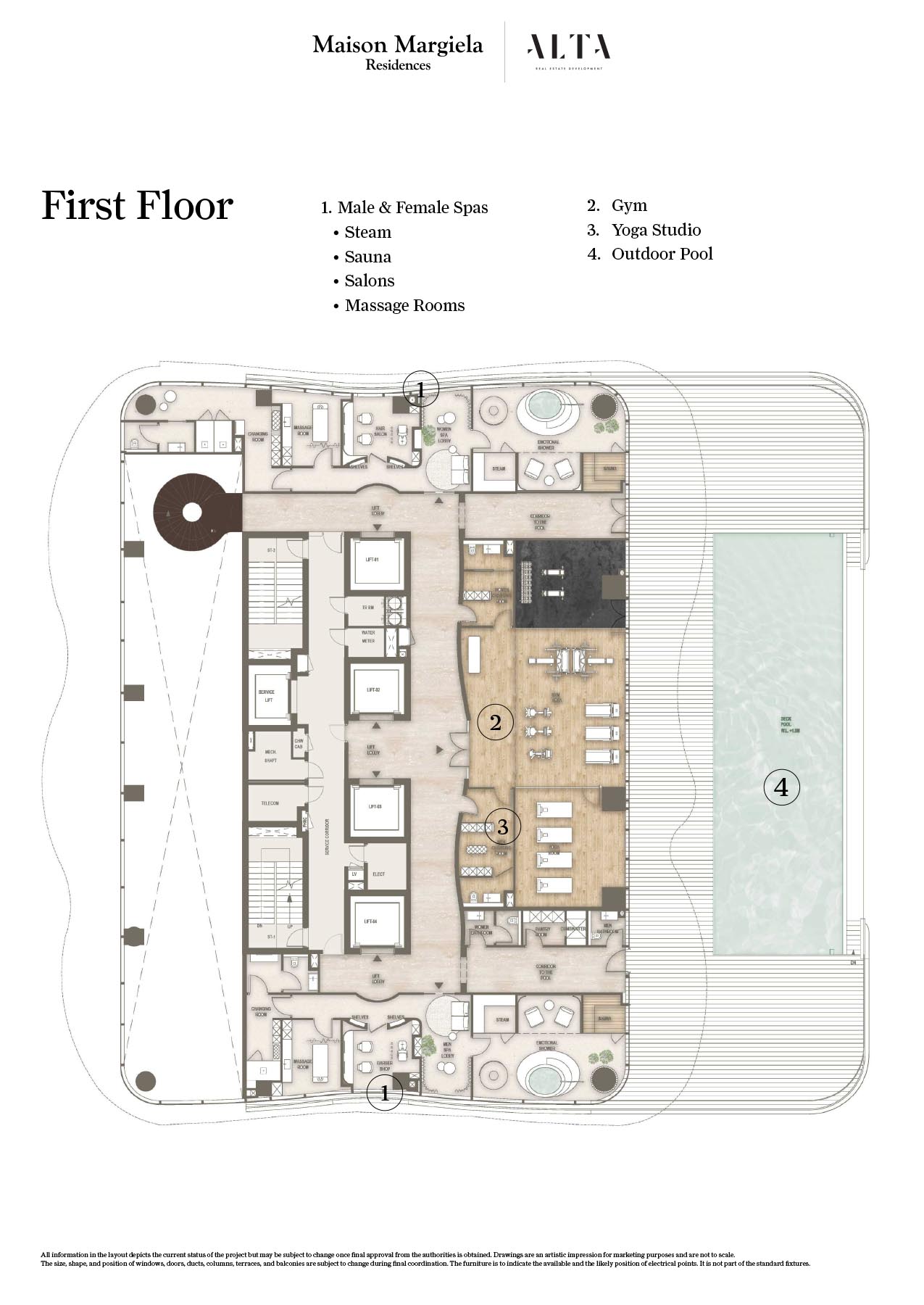 Maison Margiela Residences floor plan 1