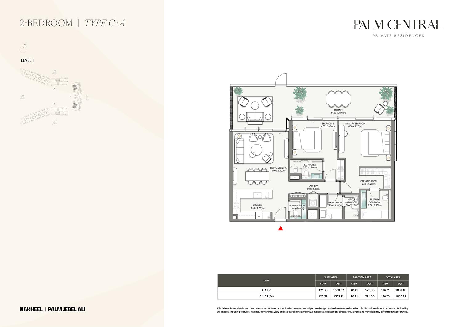 Palm Central Private Residences floor plan 2