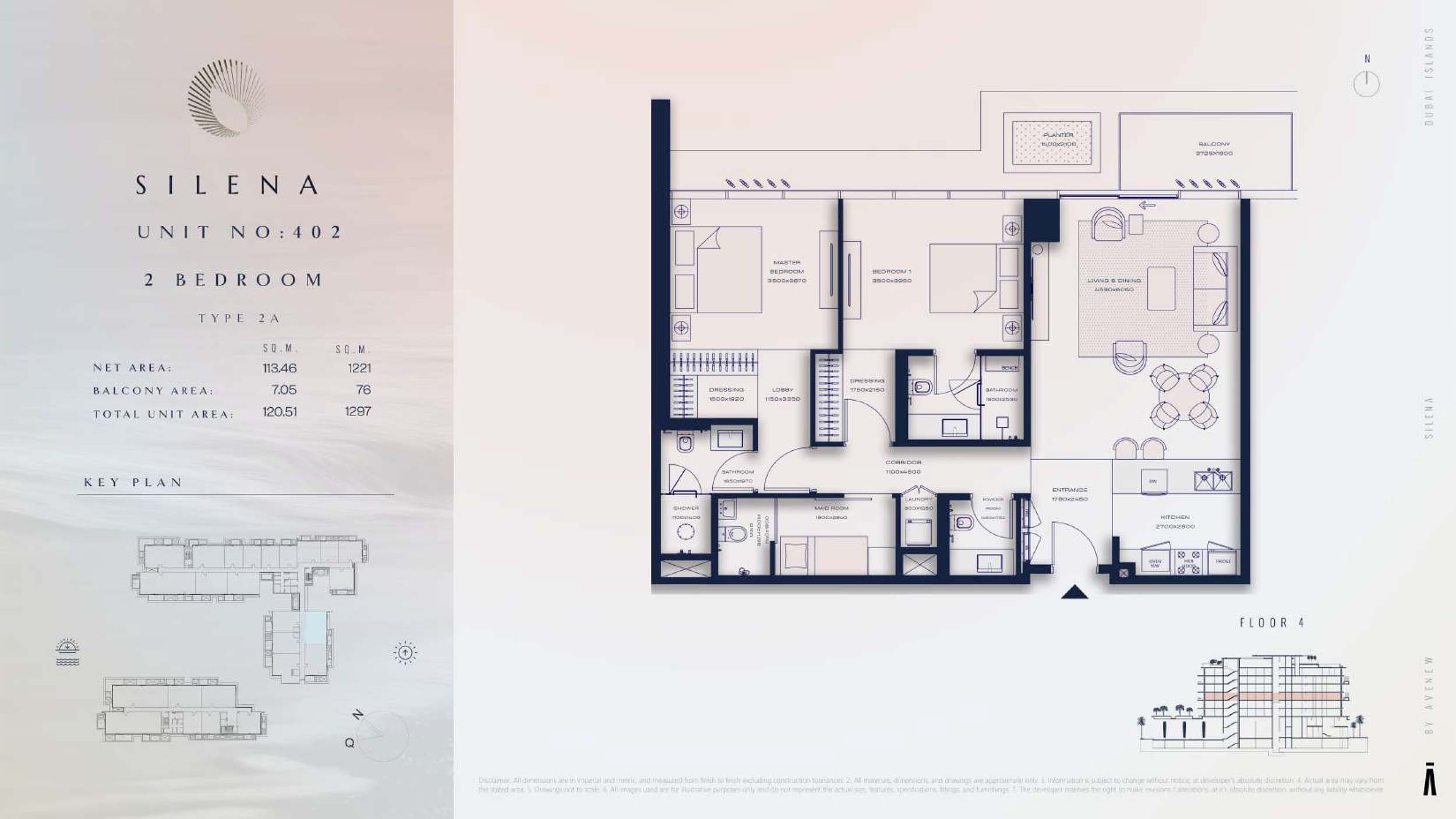 Silena at Dubai Islands floor plan 2