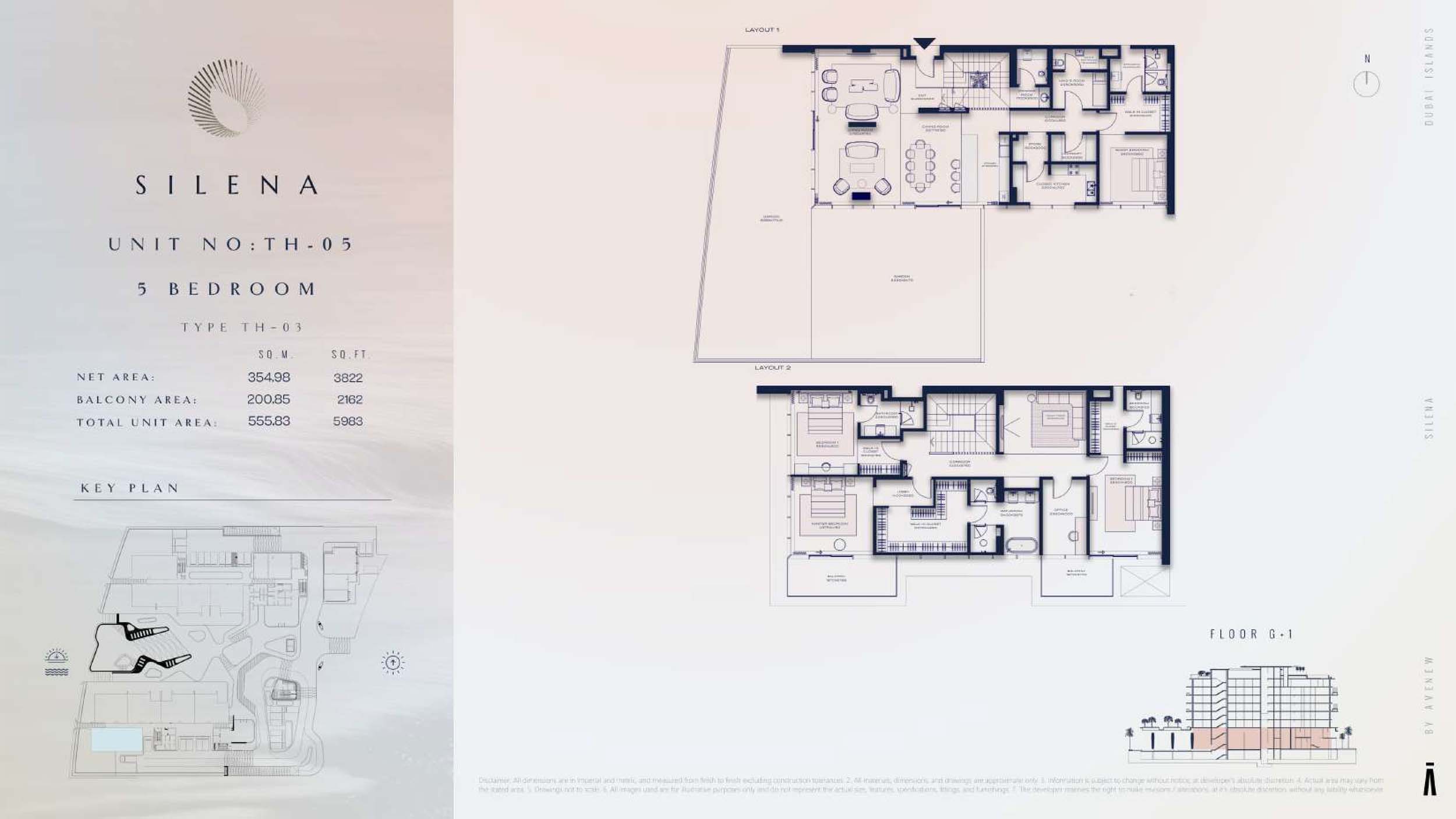 Silena at Dubai Islands floor plan 8