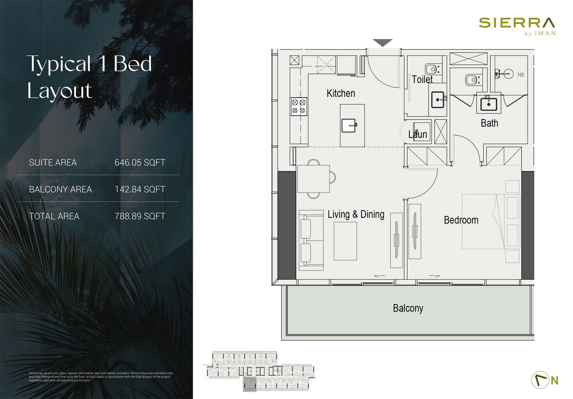 Sierra by Iman floor plan 2