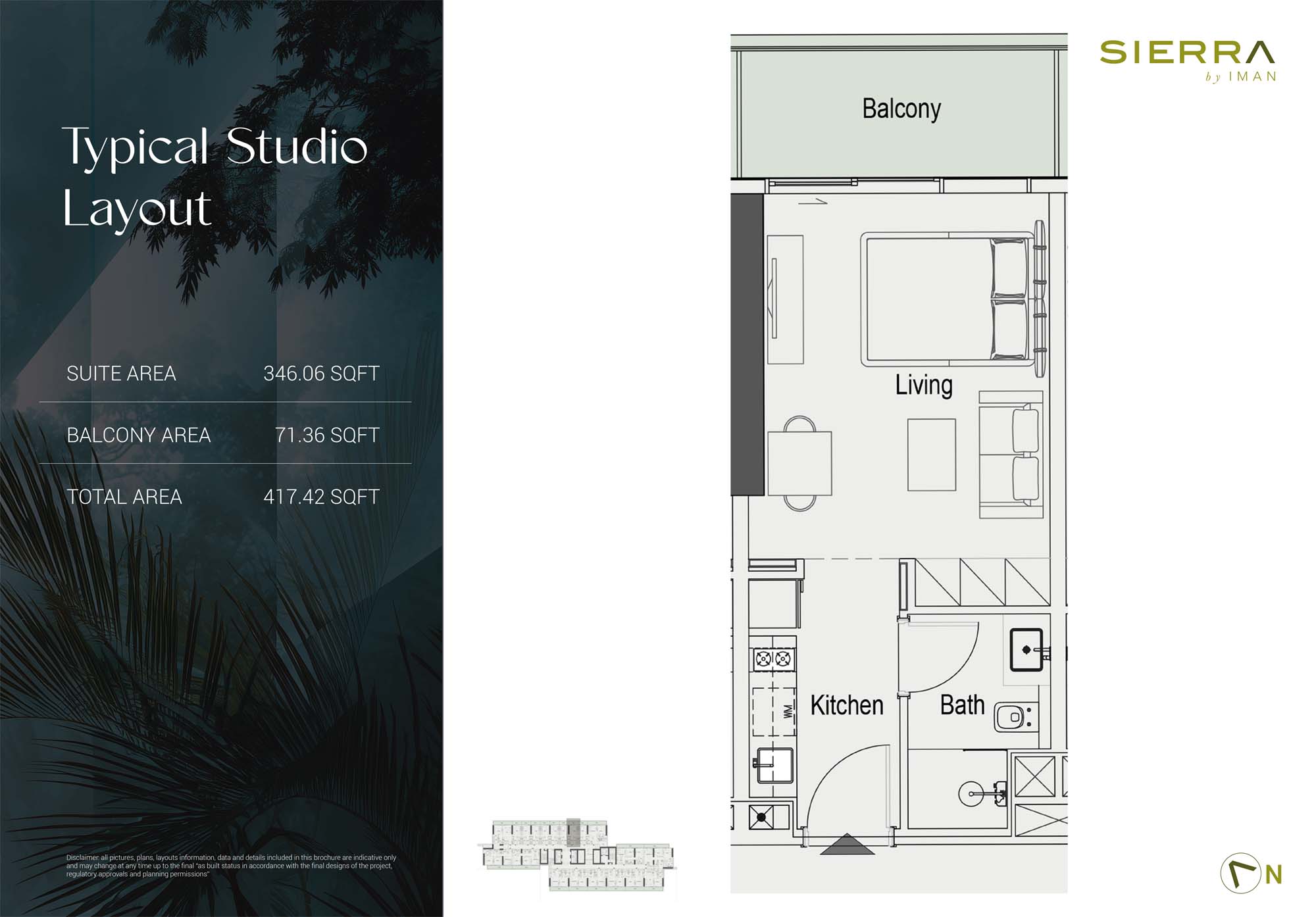 Sierra by Iman floor plan 1