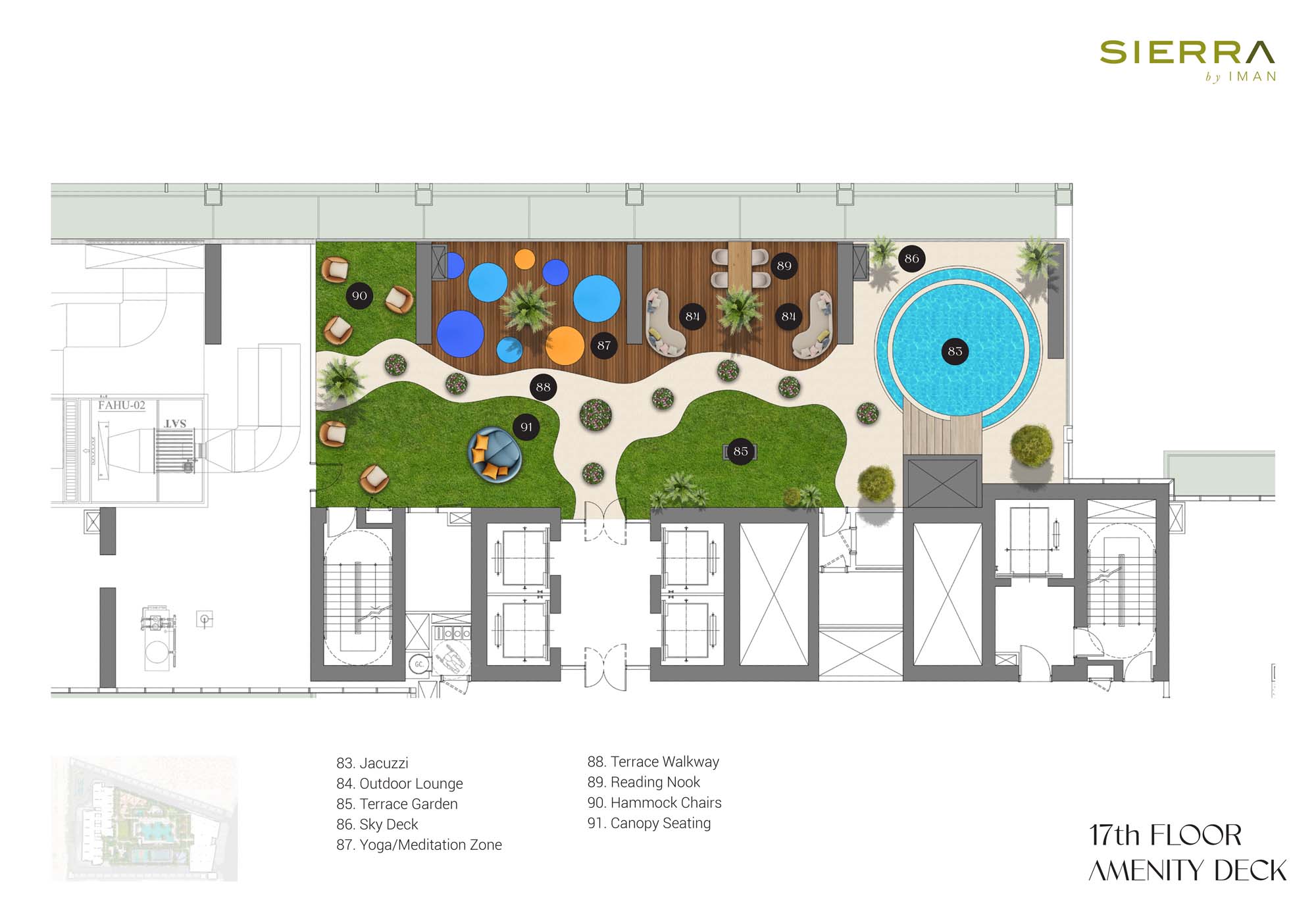 Sierra by Iman floor plan 3
