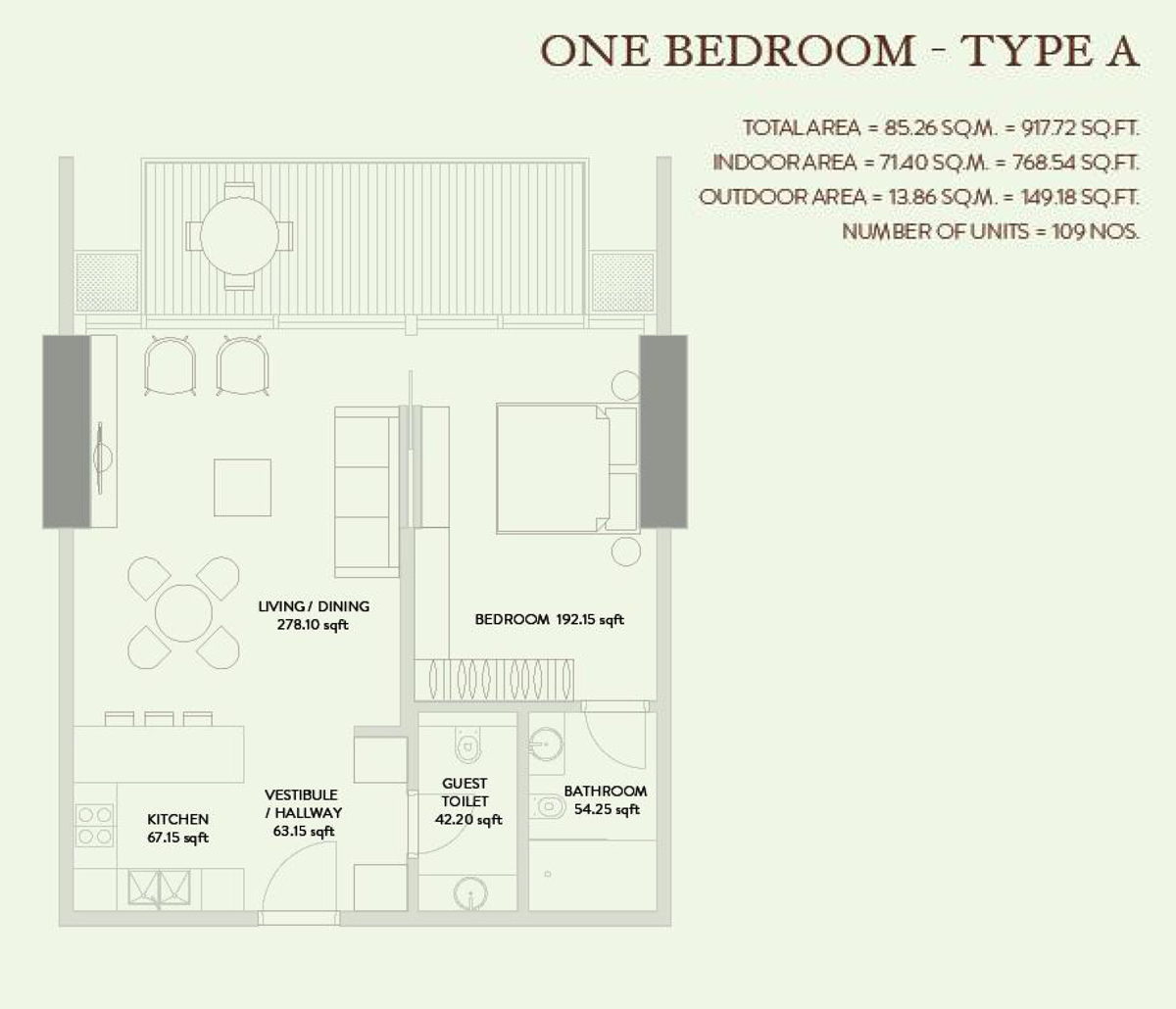 Zaya Hameni floor plan 2