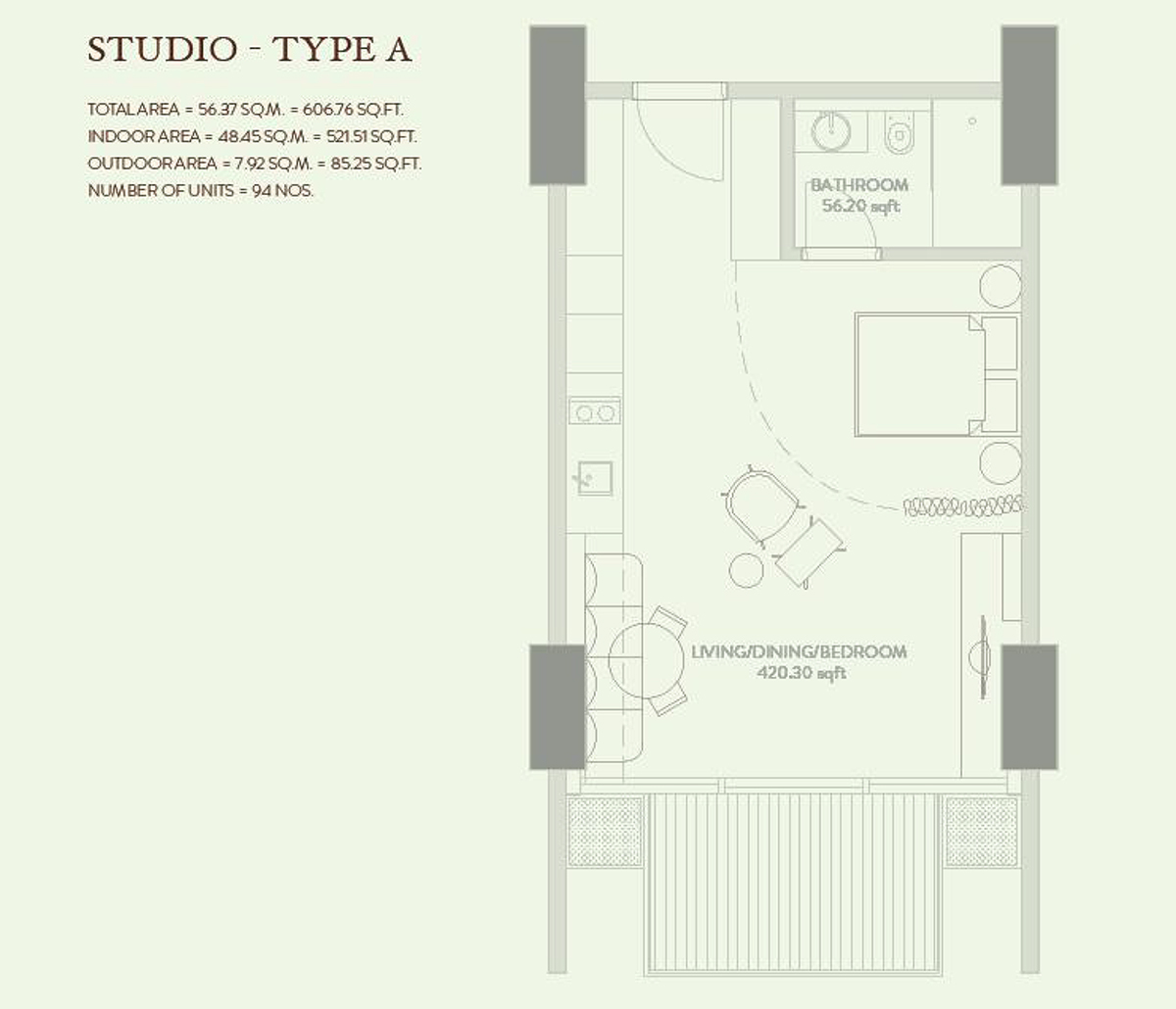 Zaya Hameni floor plan 1