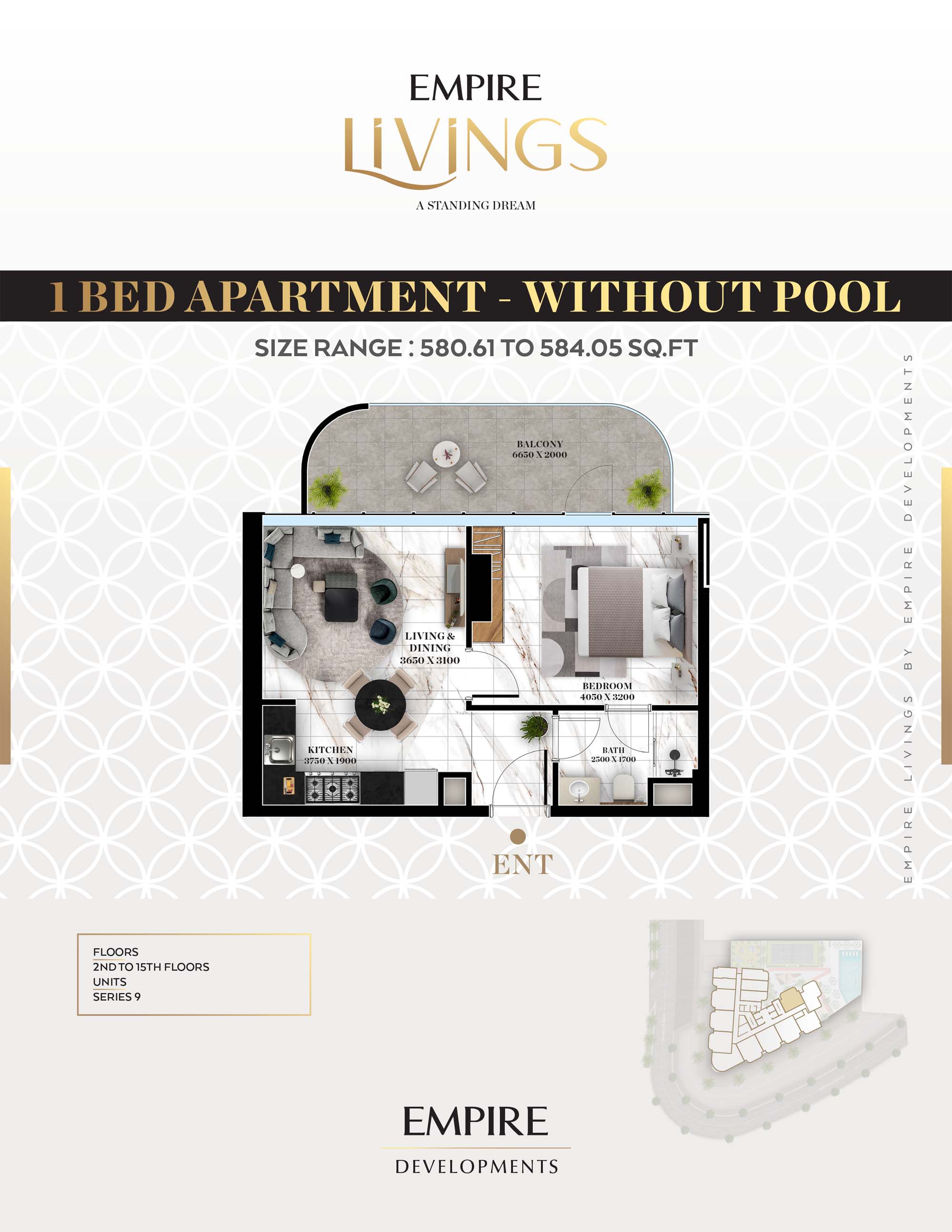 Empire Livings floor plan 2