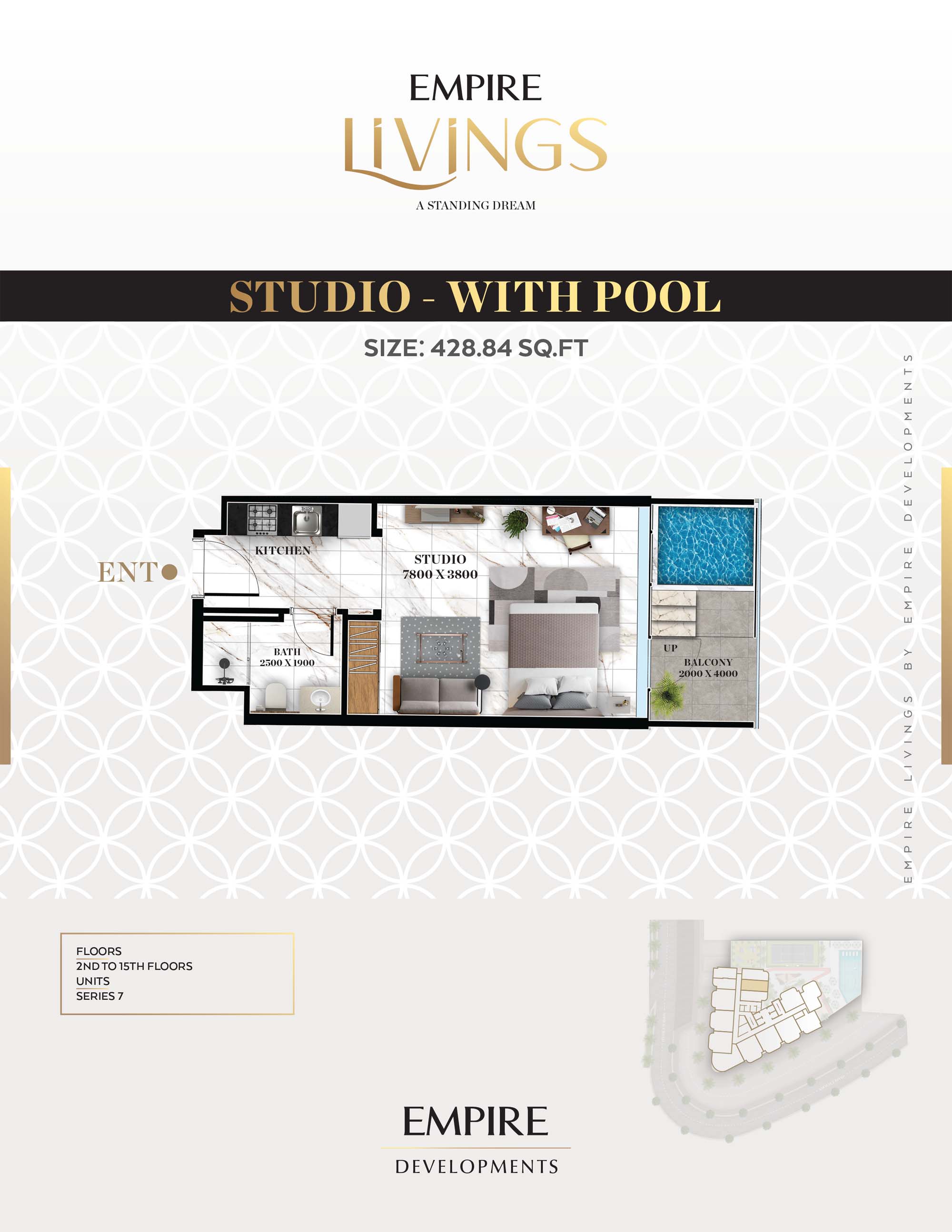 Empire Livings floor plan 1