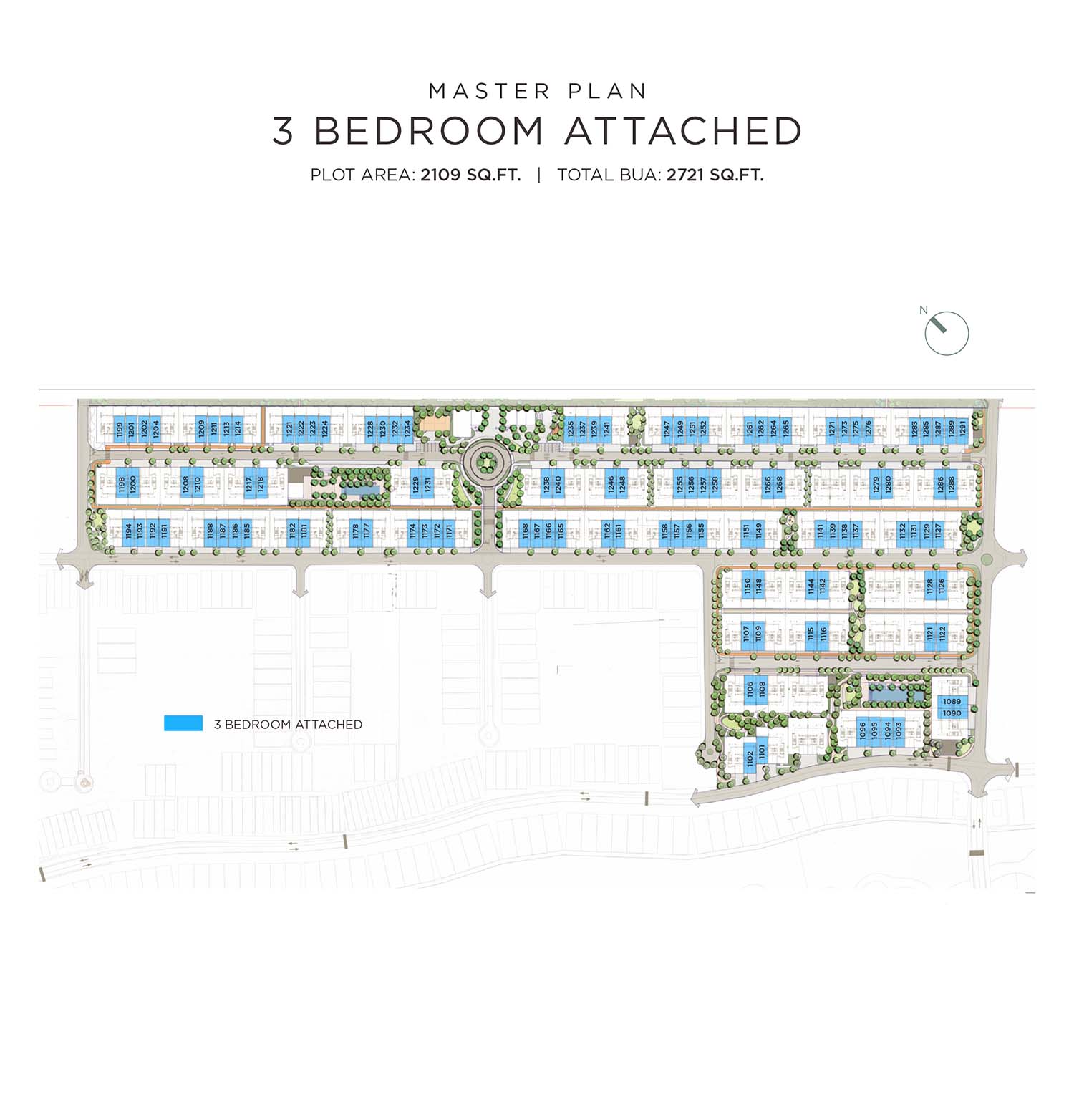 Aila Homes at Al Hamra floor plan 1