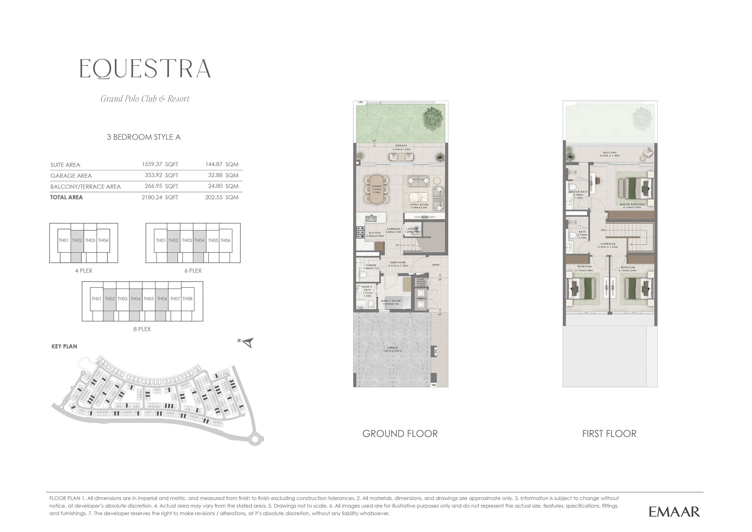 Equestra at Grand Polo floor plan 1