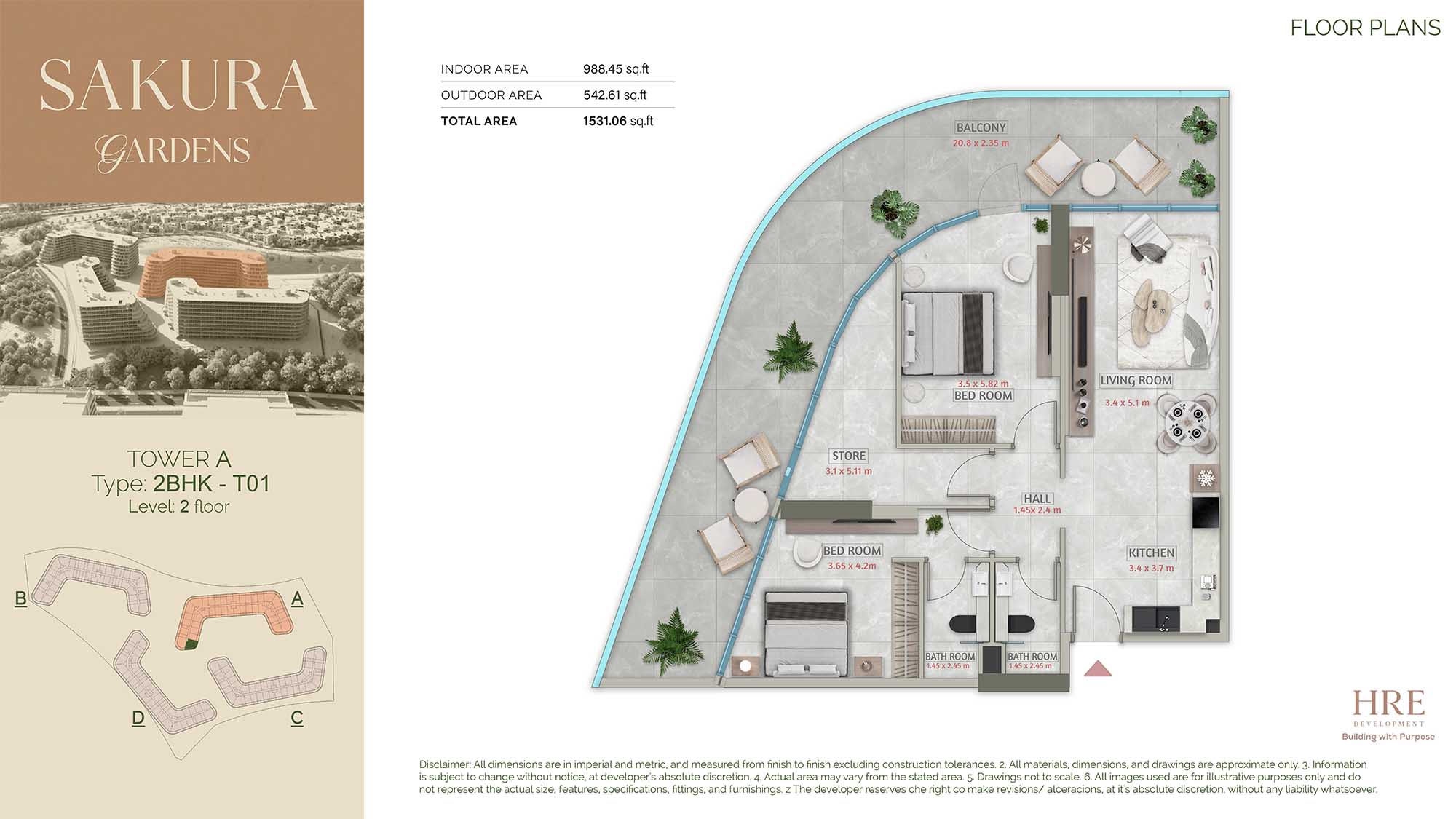 Sakura Gardens floor plan 3