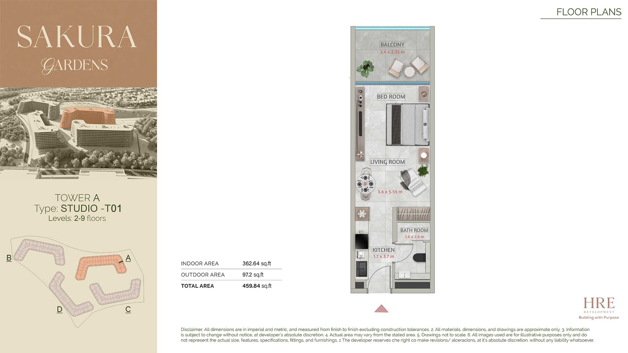 Sakura Gardens floor plan 1