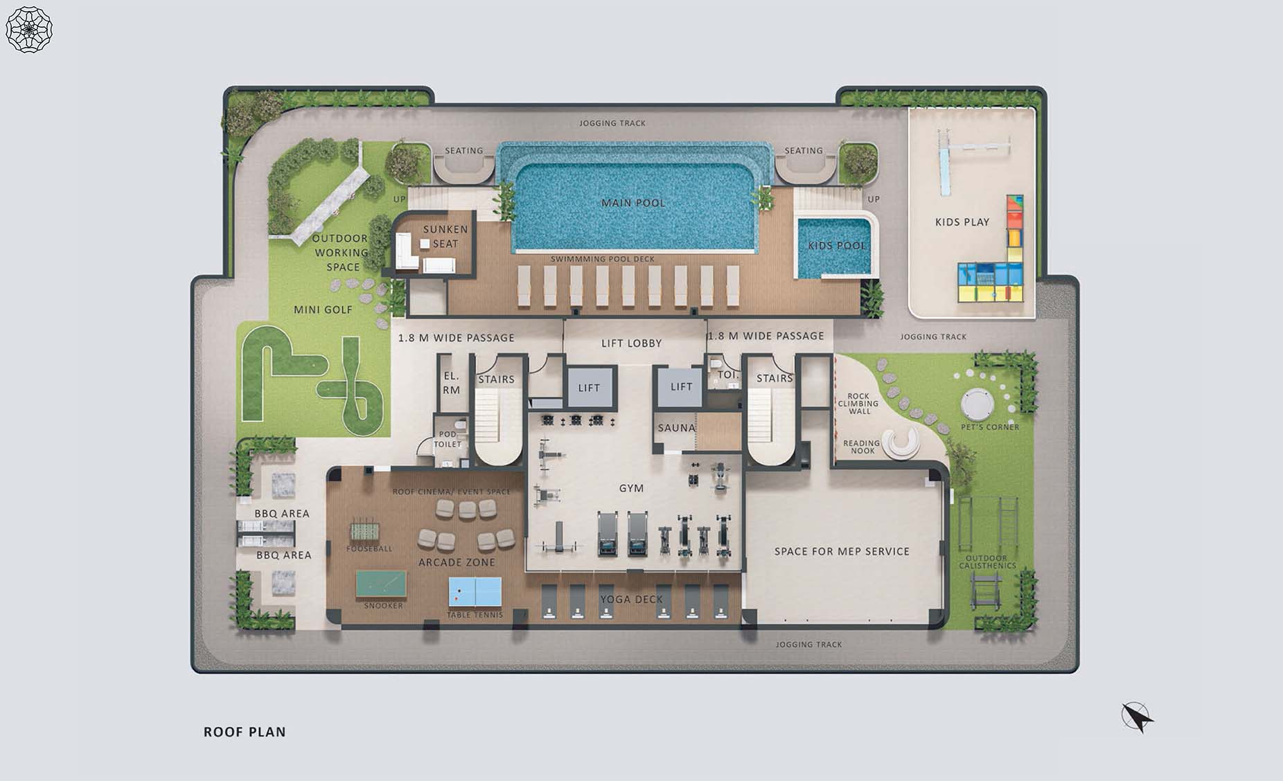 Altair 52 at Dubai South floor plan 3