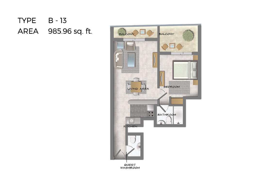 Hera Tower floor plan 2