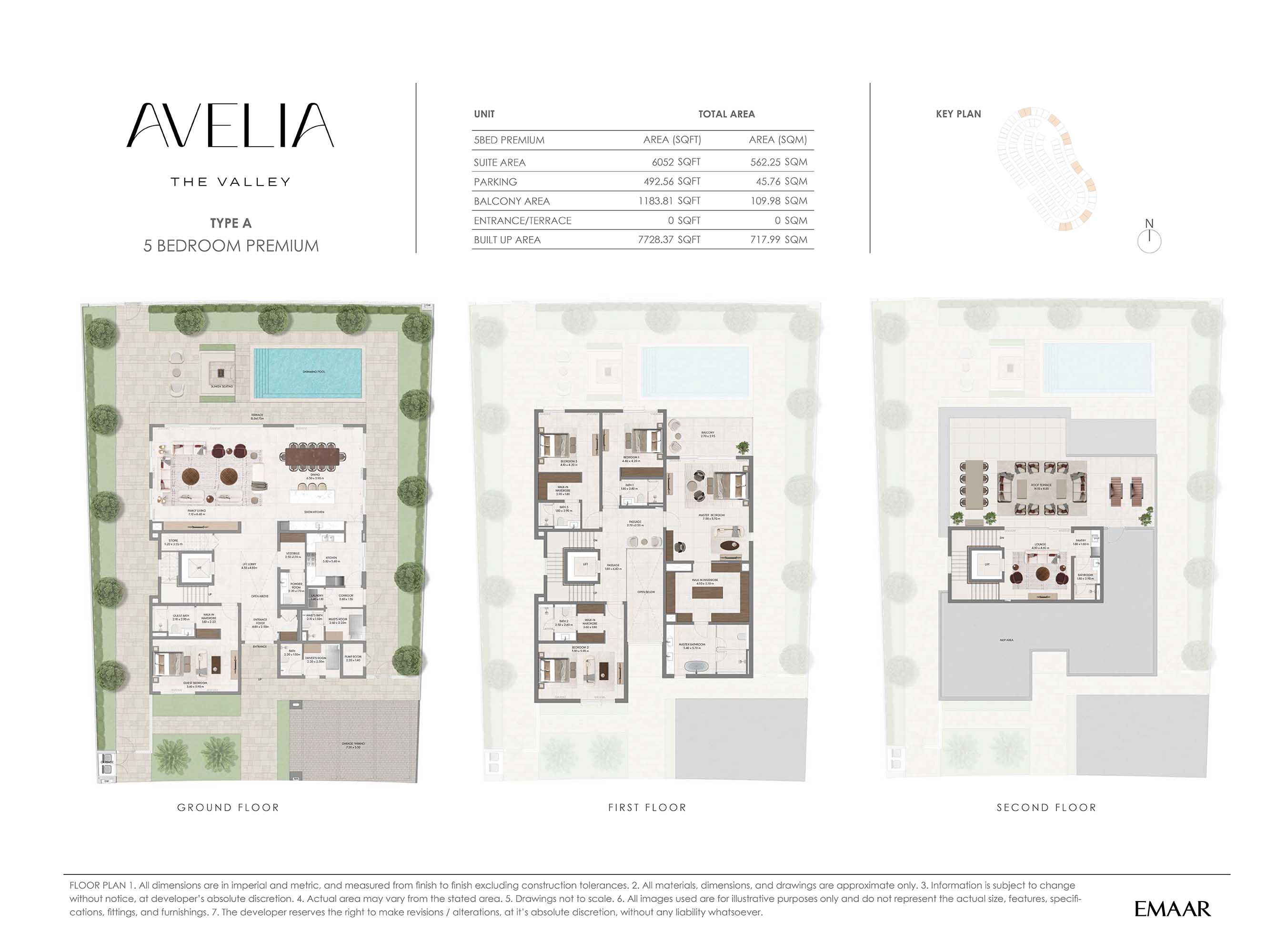 Avelia at The Valley floor plan 2