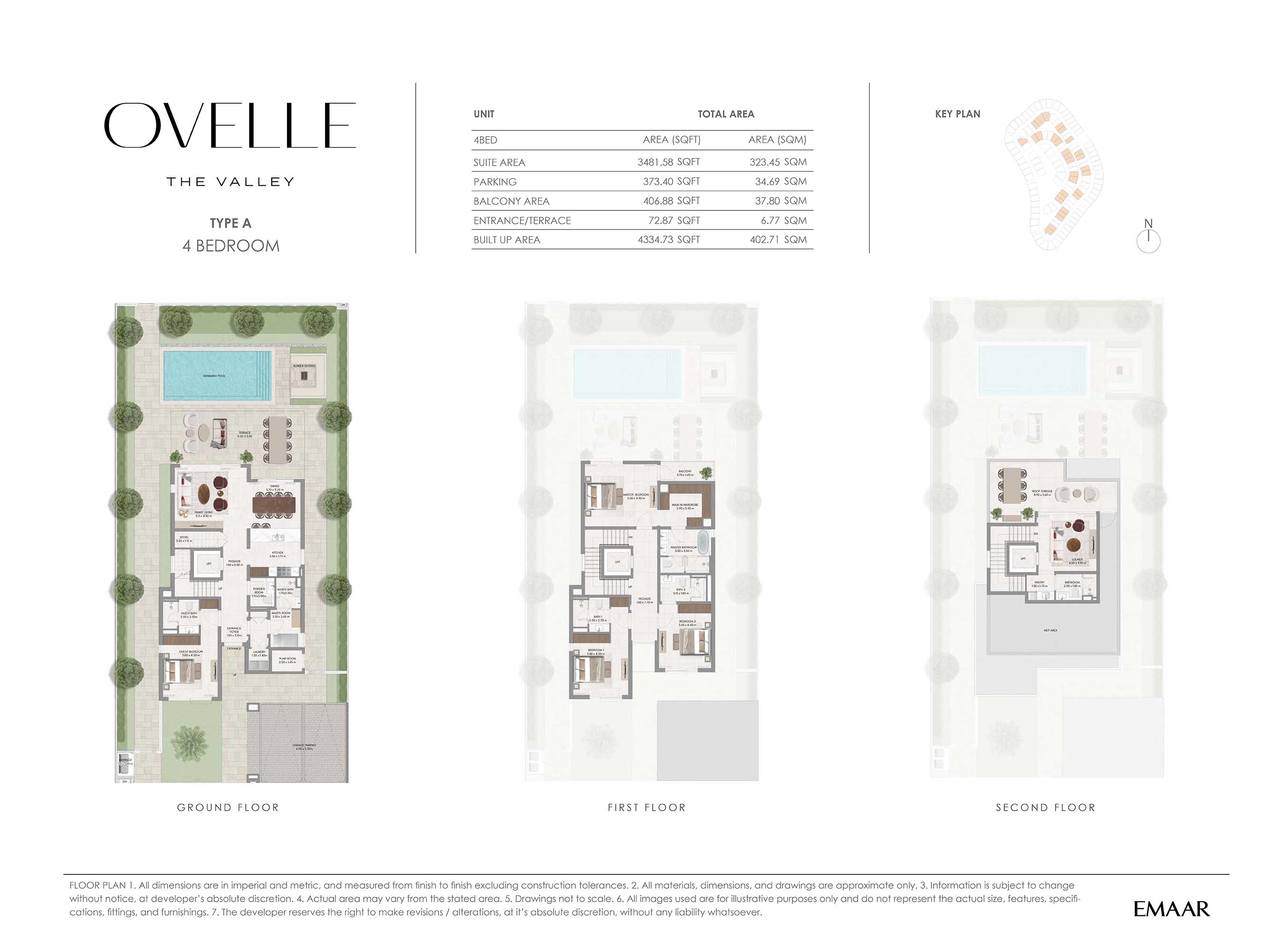 Ovelle at The Valley floor plan 1