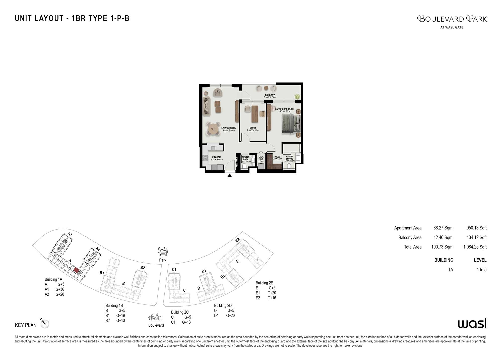 Wasl Boulevard Park floor plan 2