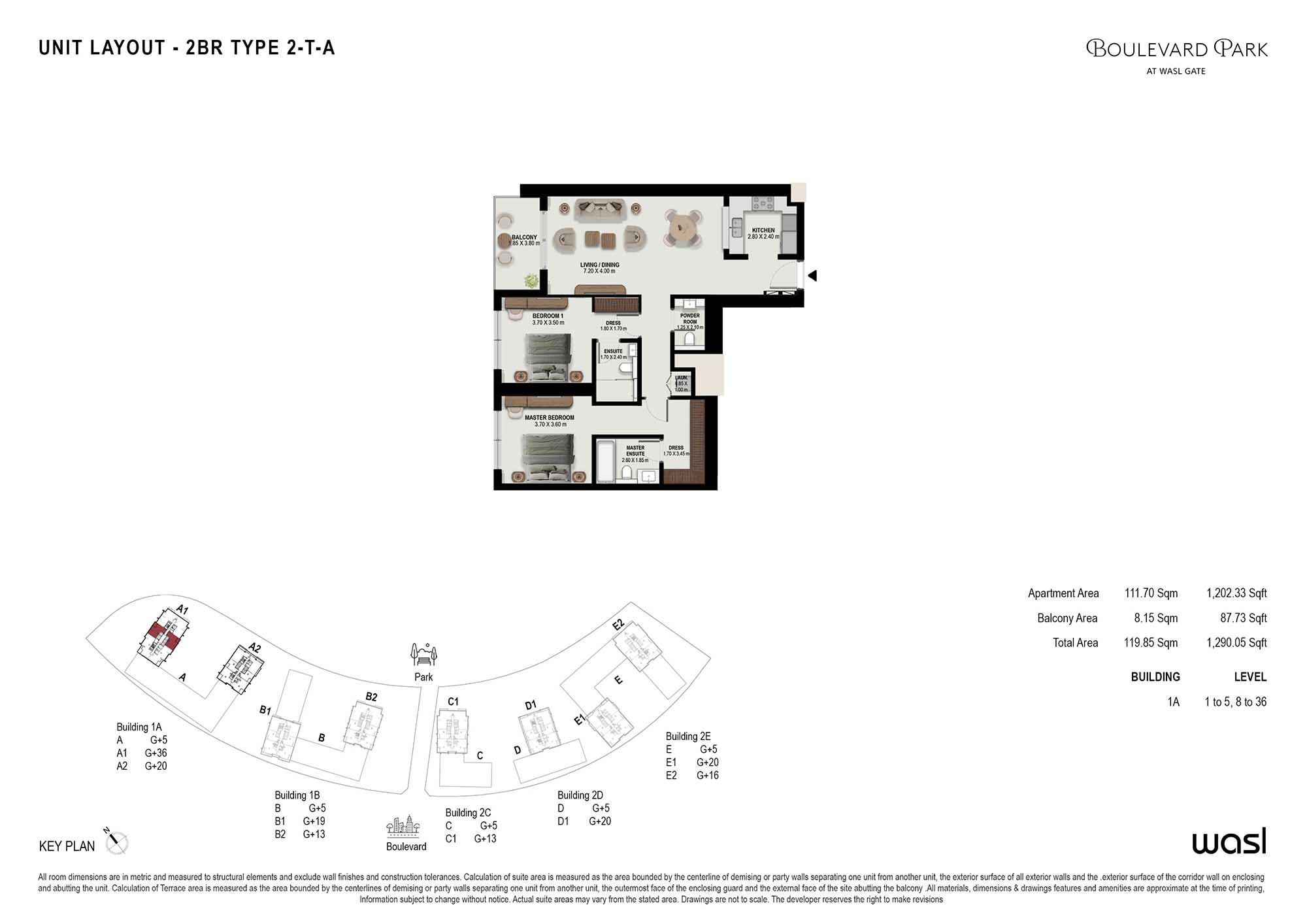 Wasl Boulevard Park floor plan 4