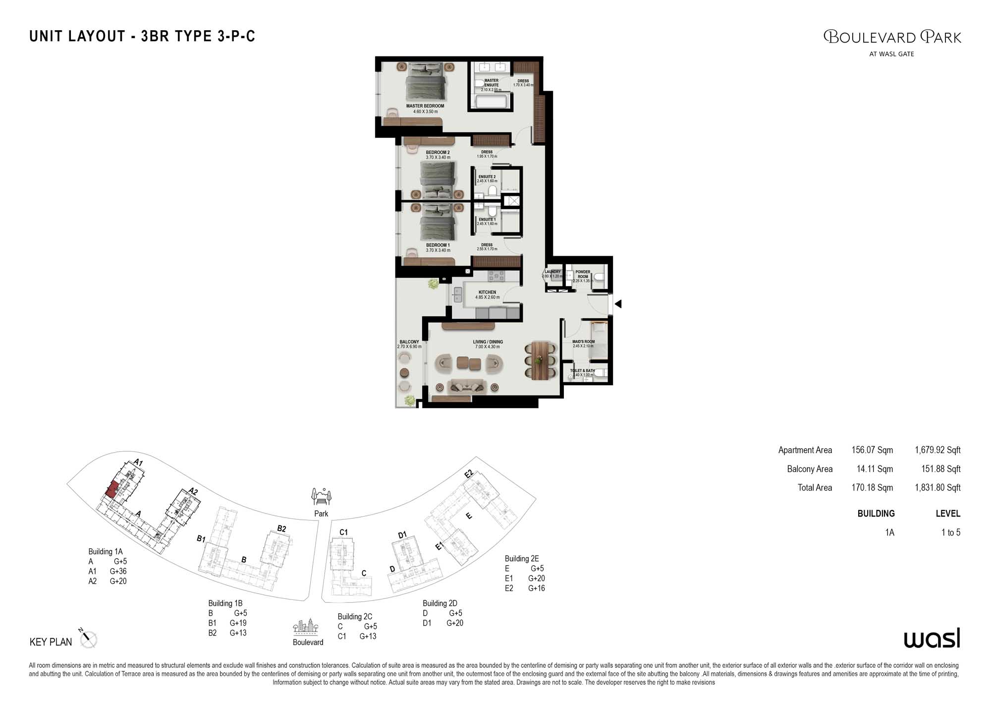 Wasl Boulevard Park floor plan 6