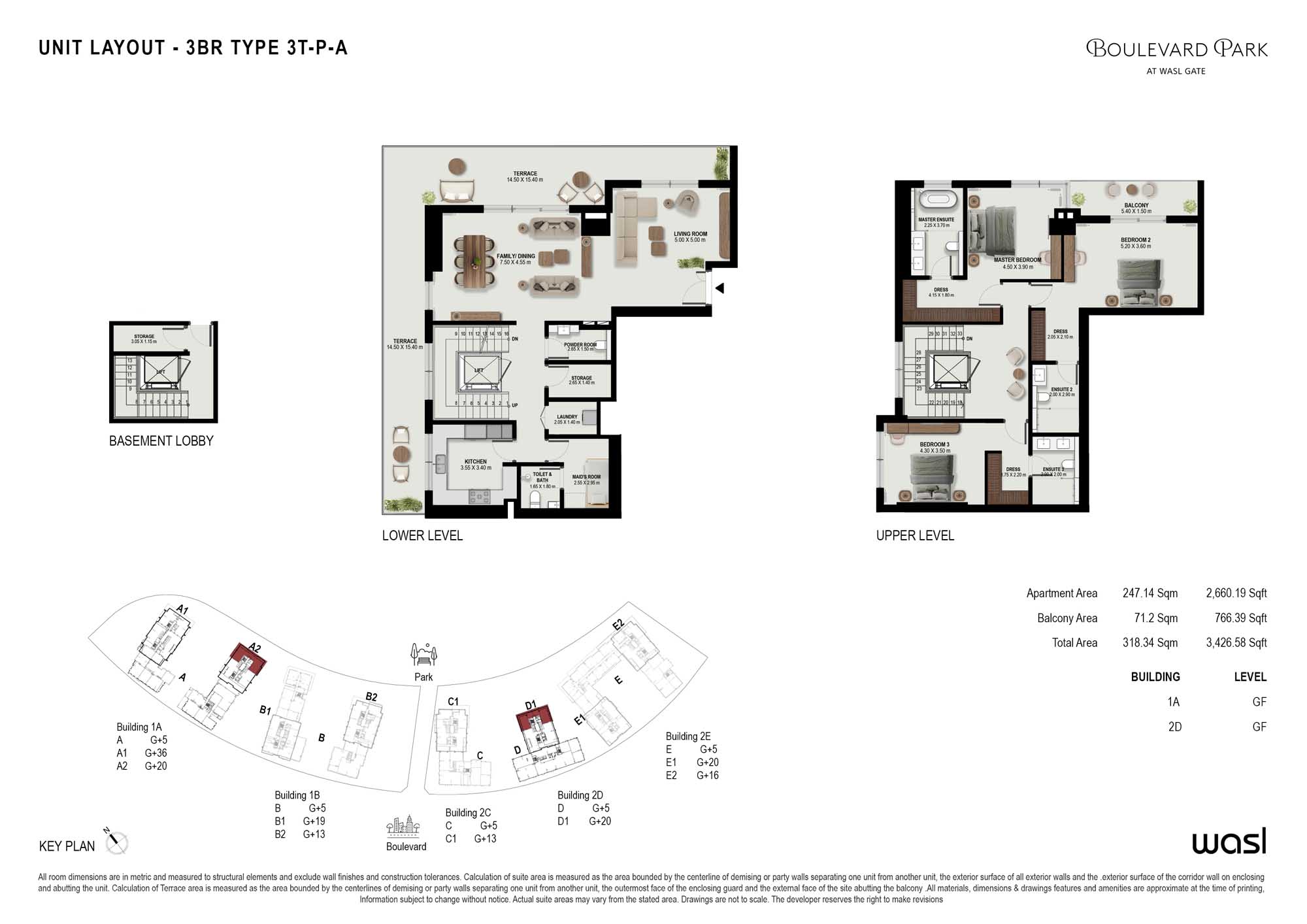 Wasl Boulevard Park floor plan 7