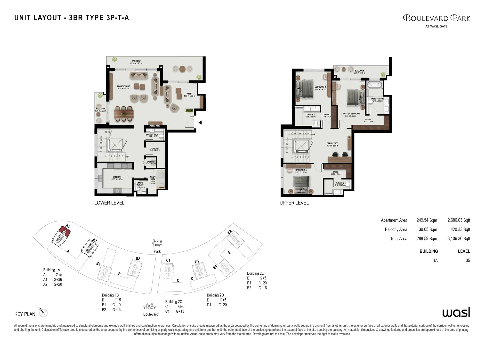 Wasl Boulevard Park floor plan 8