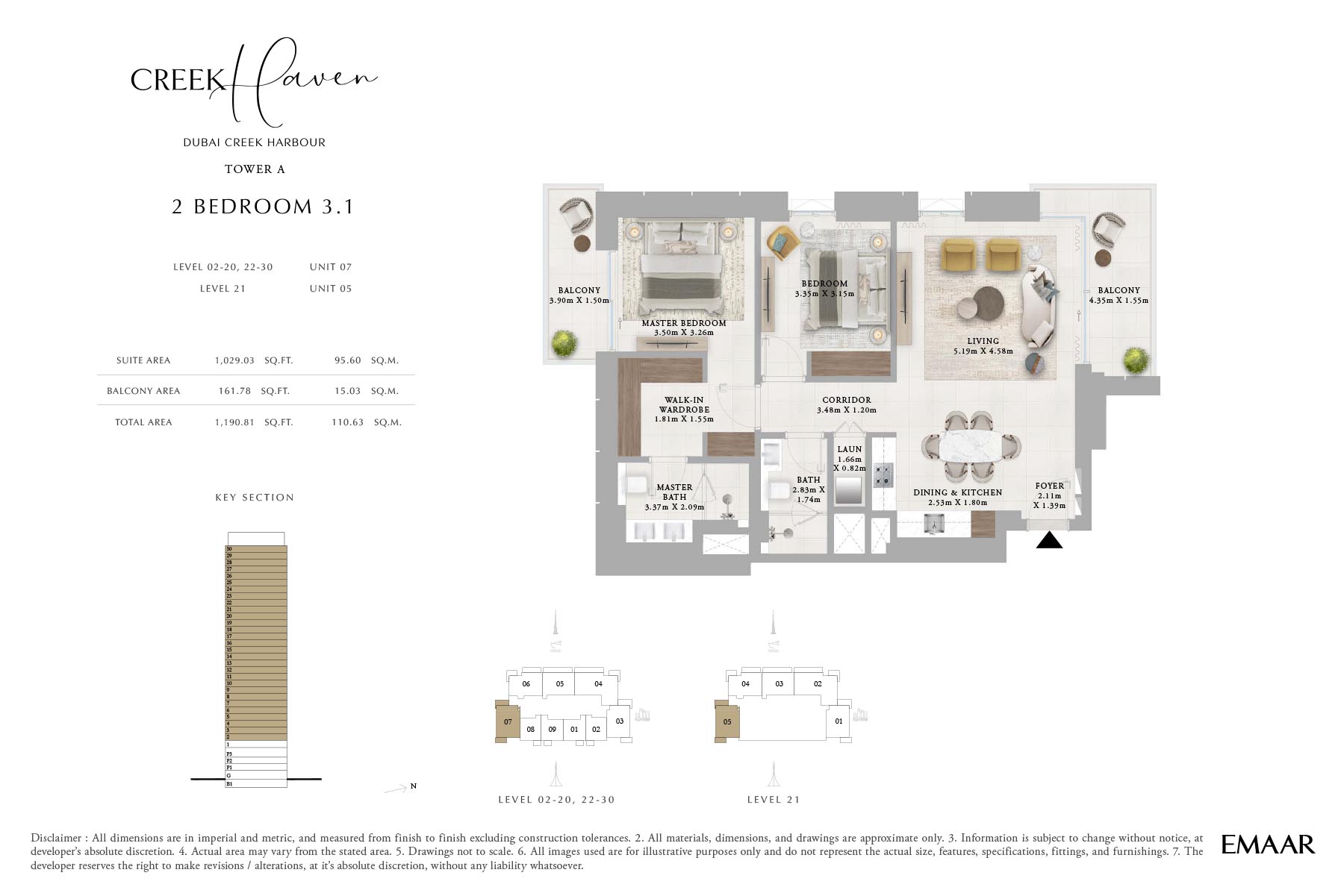 Creek Haven at Dubai Creek Harbour floor plan 2