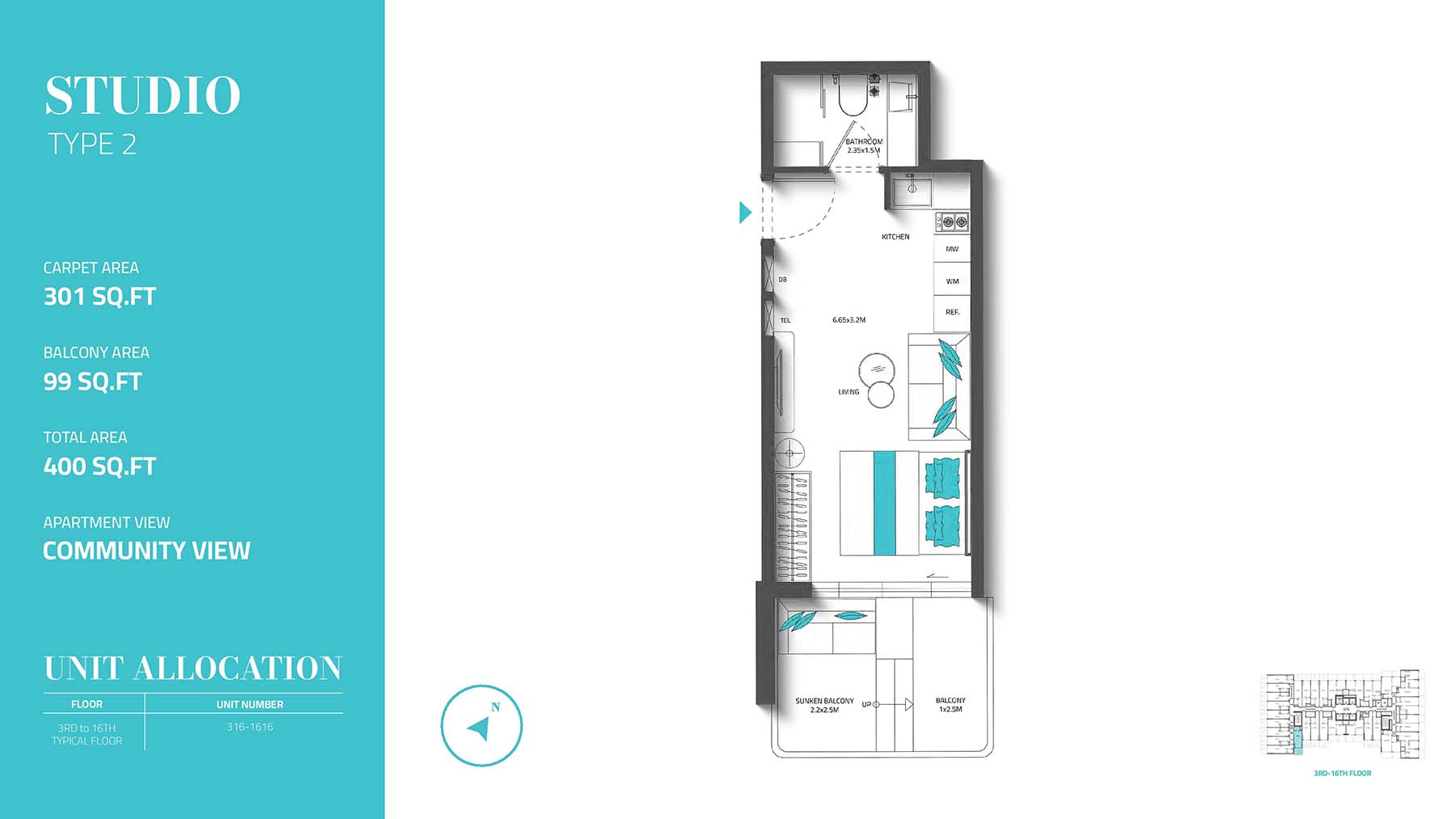 Reef 996 floor plan 1