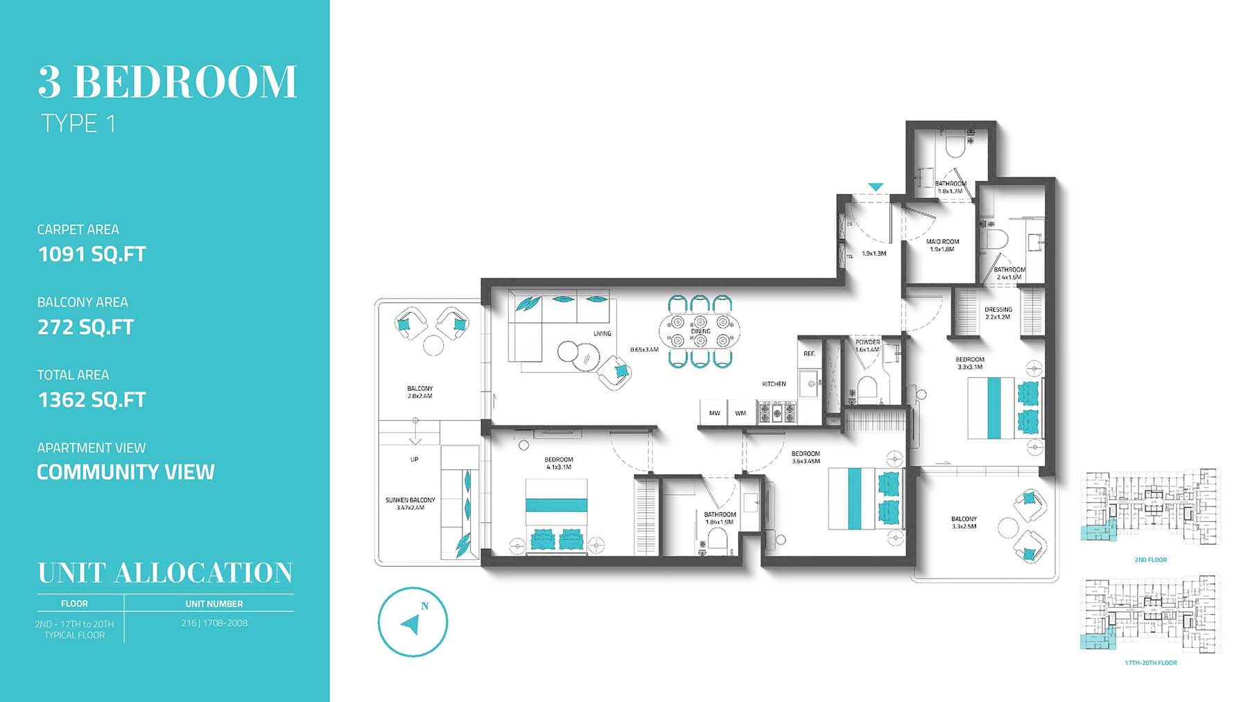 Reef 996 floor plan 5