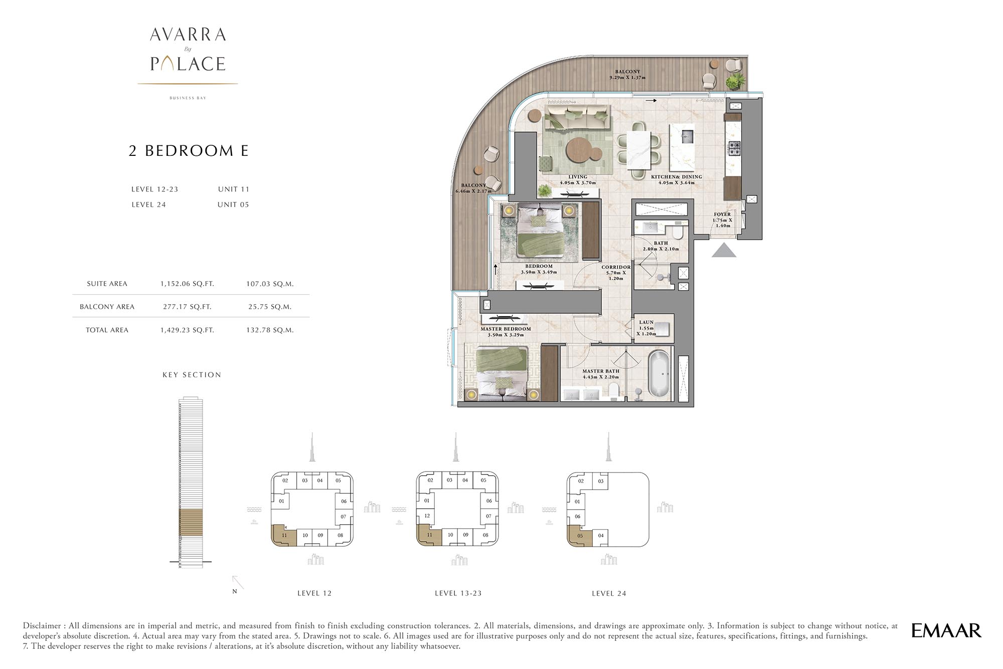 Avarra by Palace floor plan 2