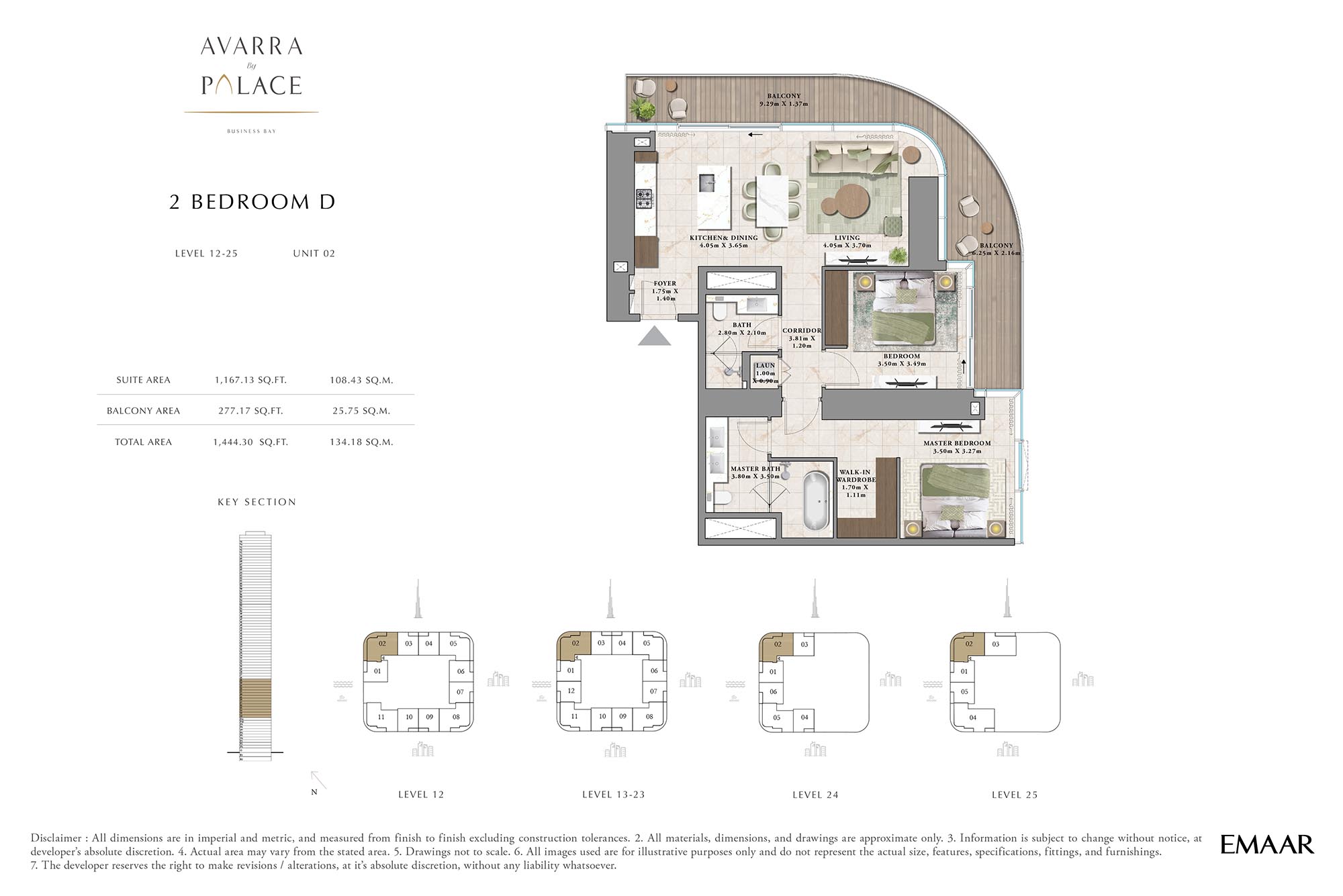 Avarra by Palace floor plan 3