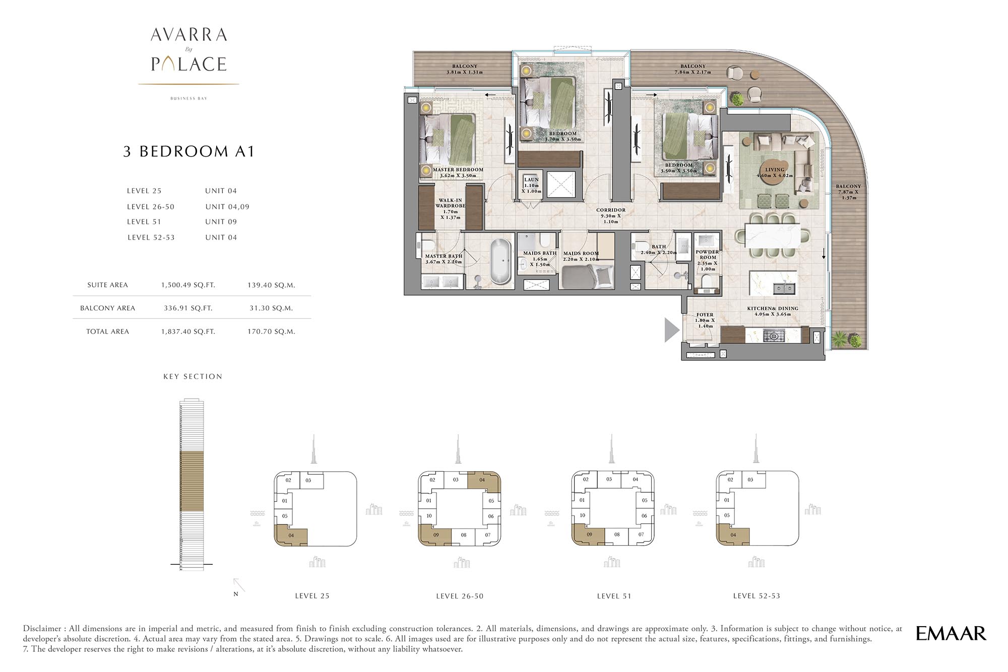 Avarra by Palace floor plan 4