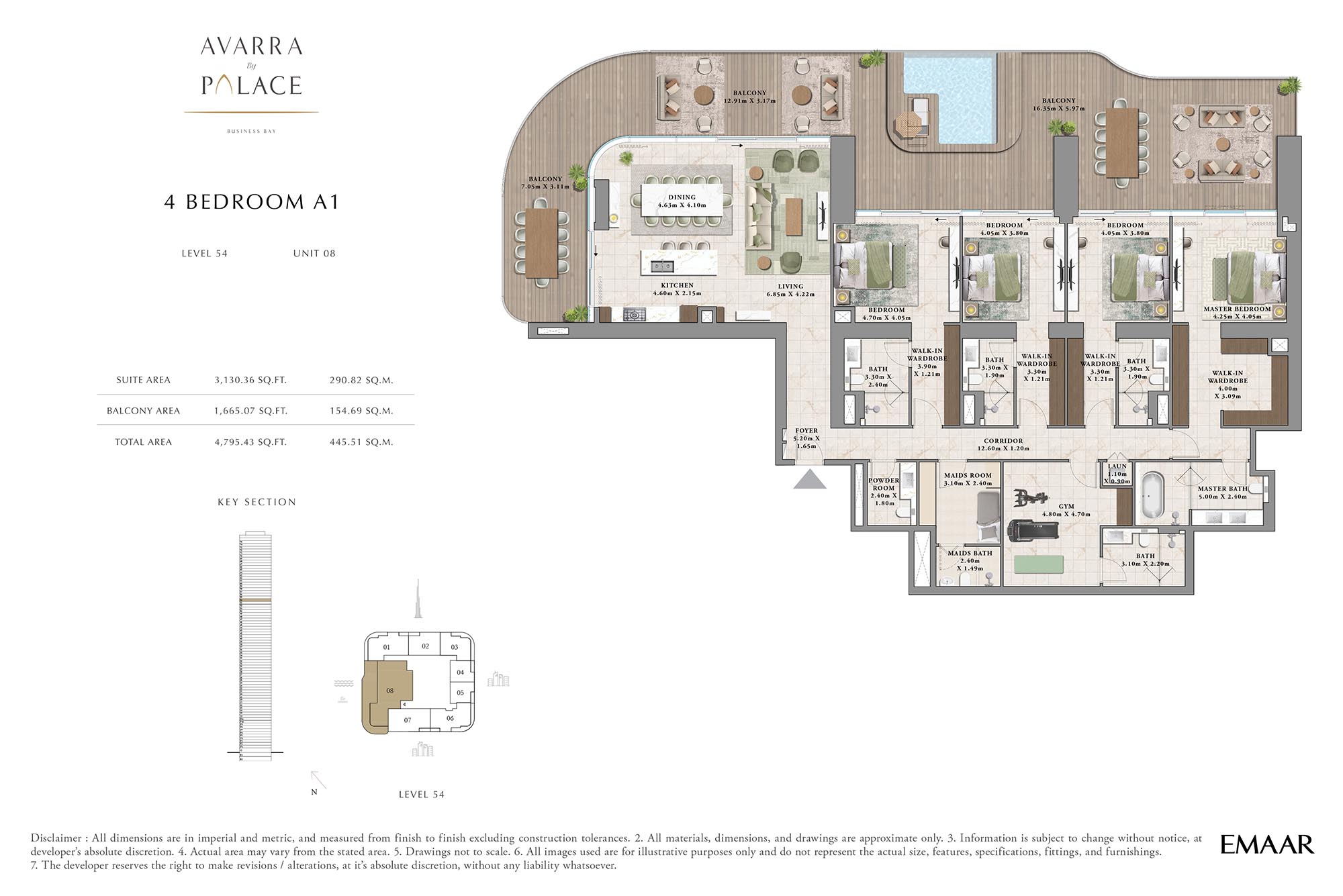 Avarra by Palace floor plan 5