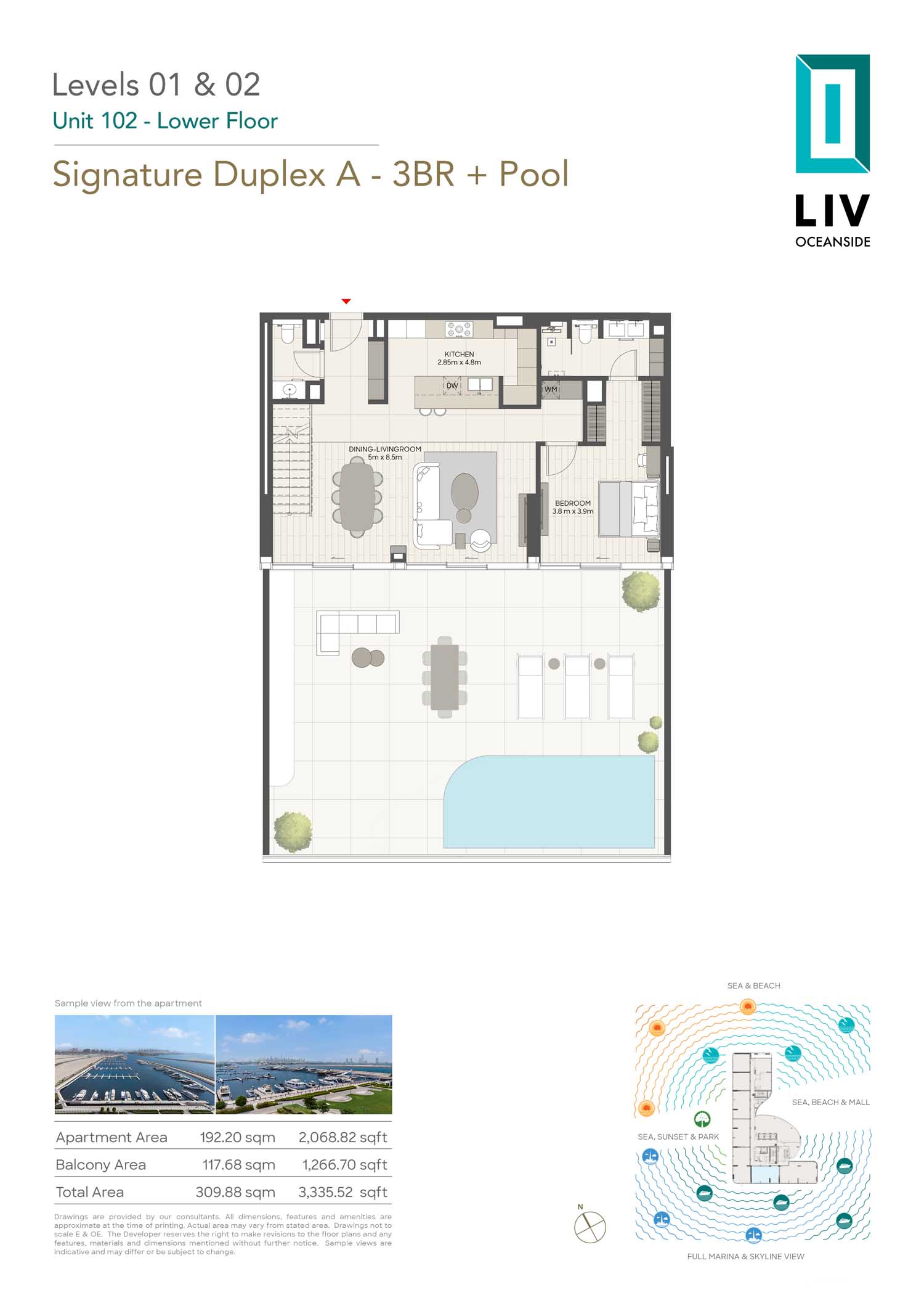 LIV Oceanside floor plan 5