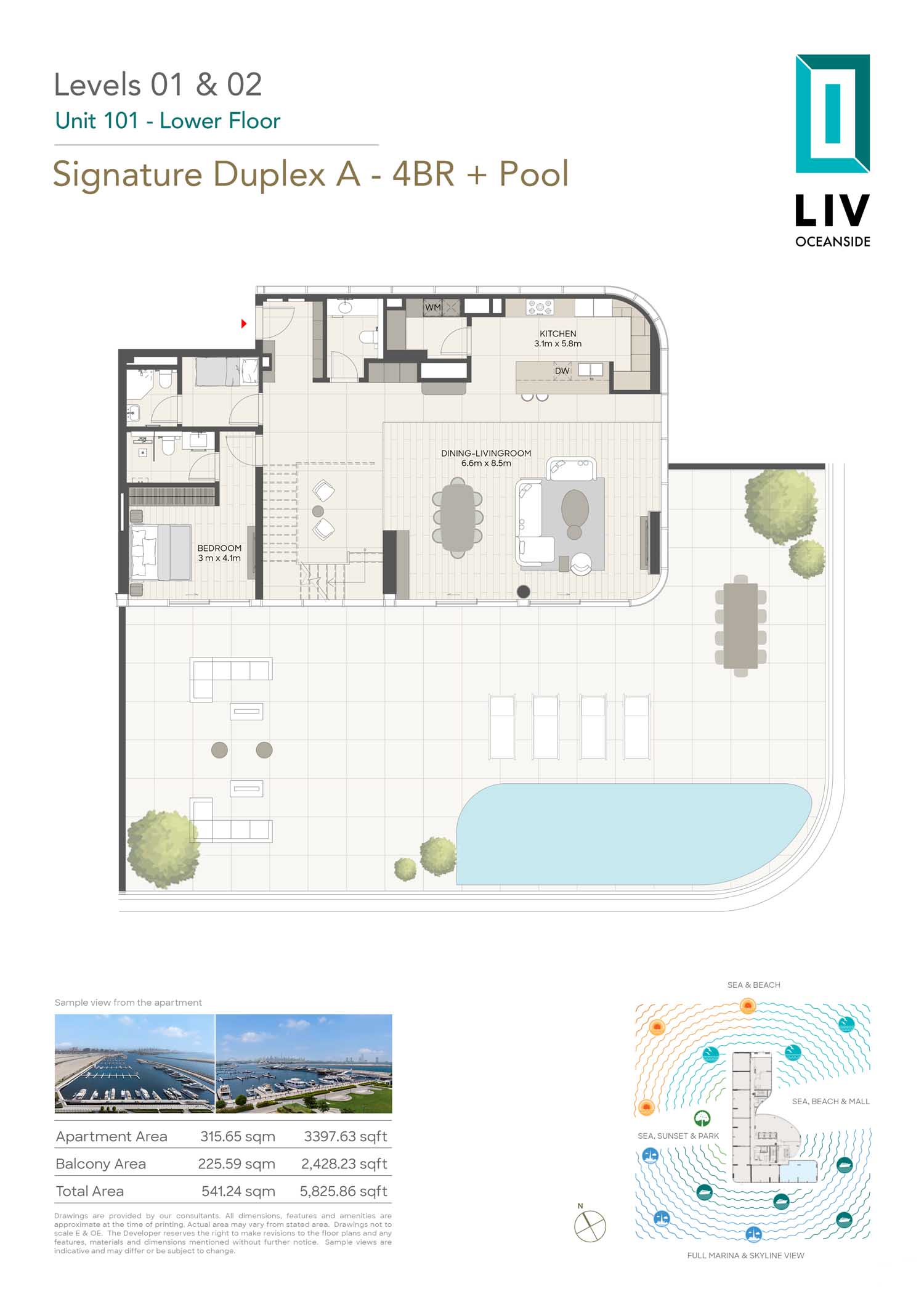 LIV Oceanside floor plan 6