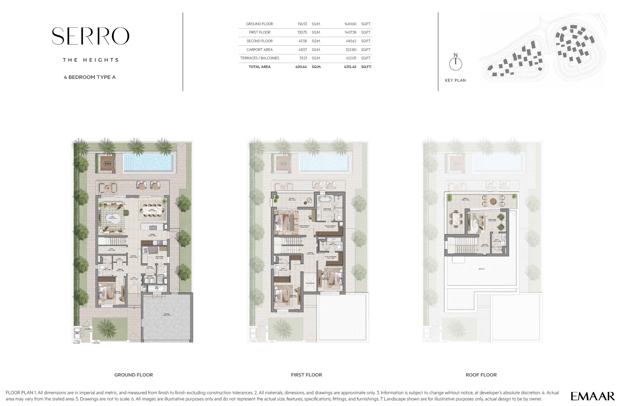 Serro at The Heights floor plan 2