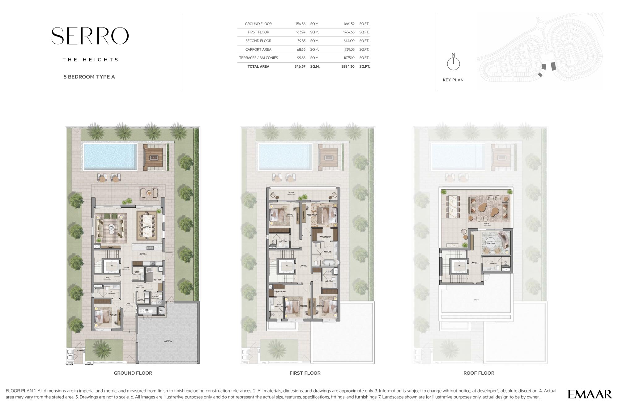 Serro at The Heights floor plan 3