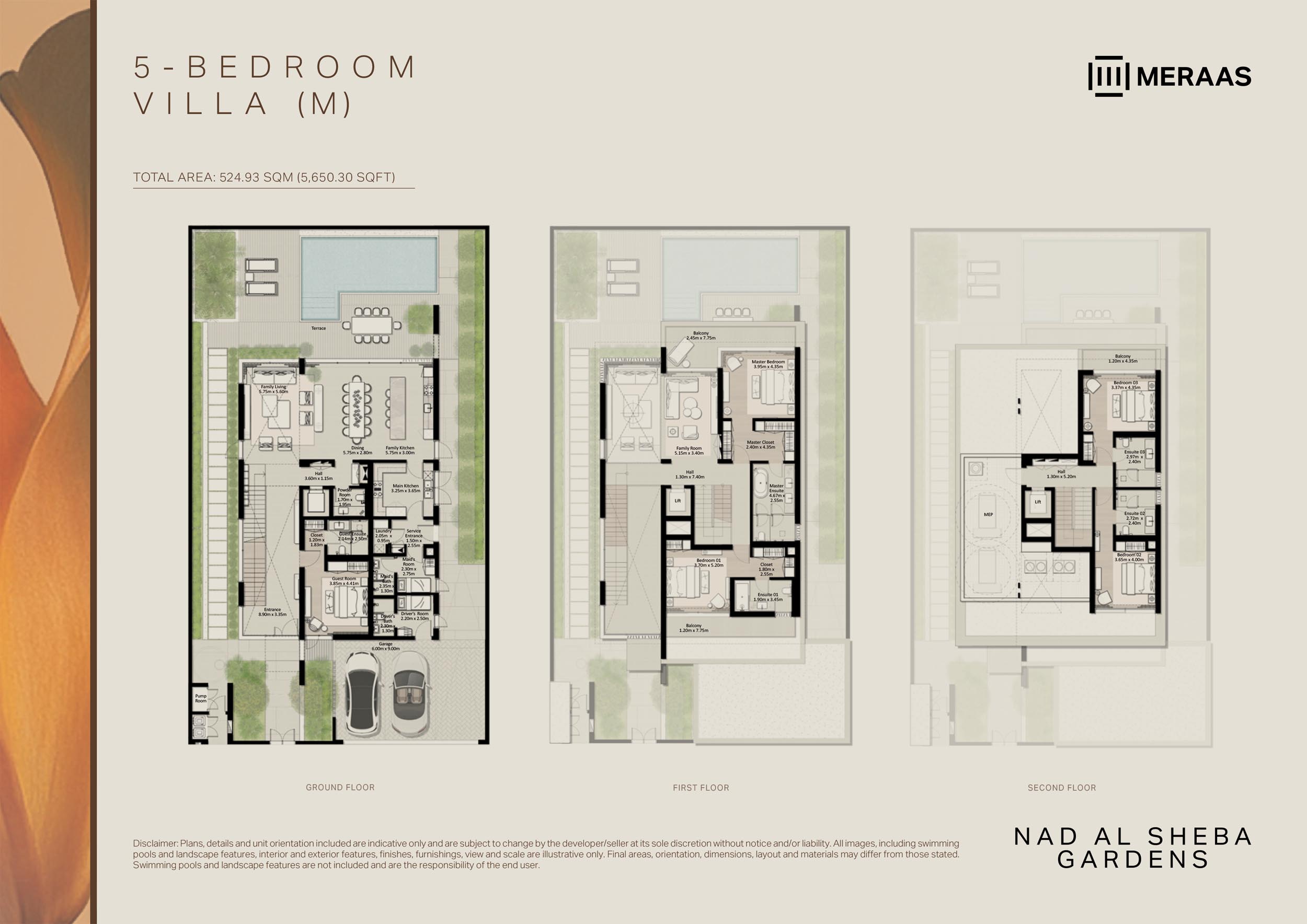 Nad Al Sheba Gardens Phase 11 floor plan 3
