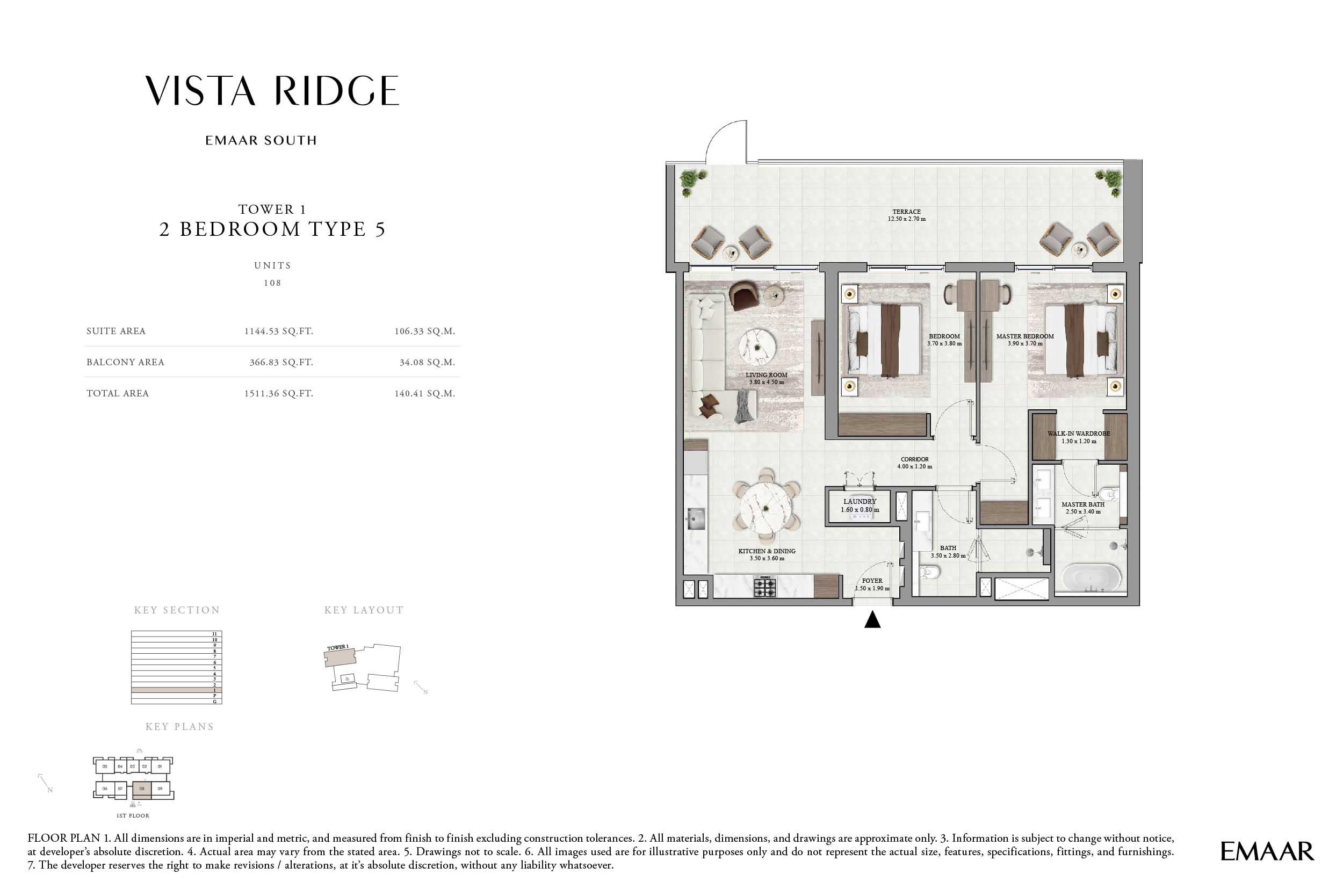 Vista Ridge at Dubai South floor plan 2