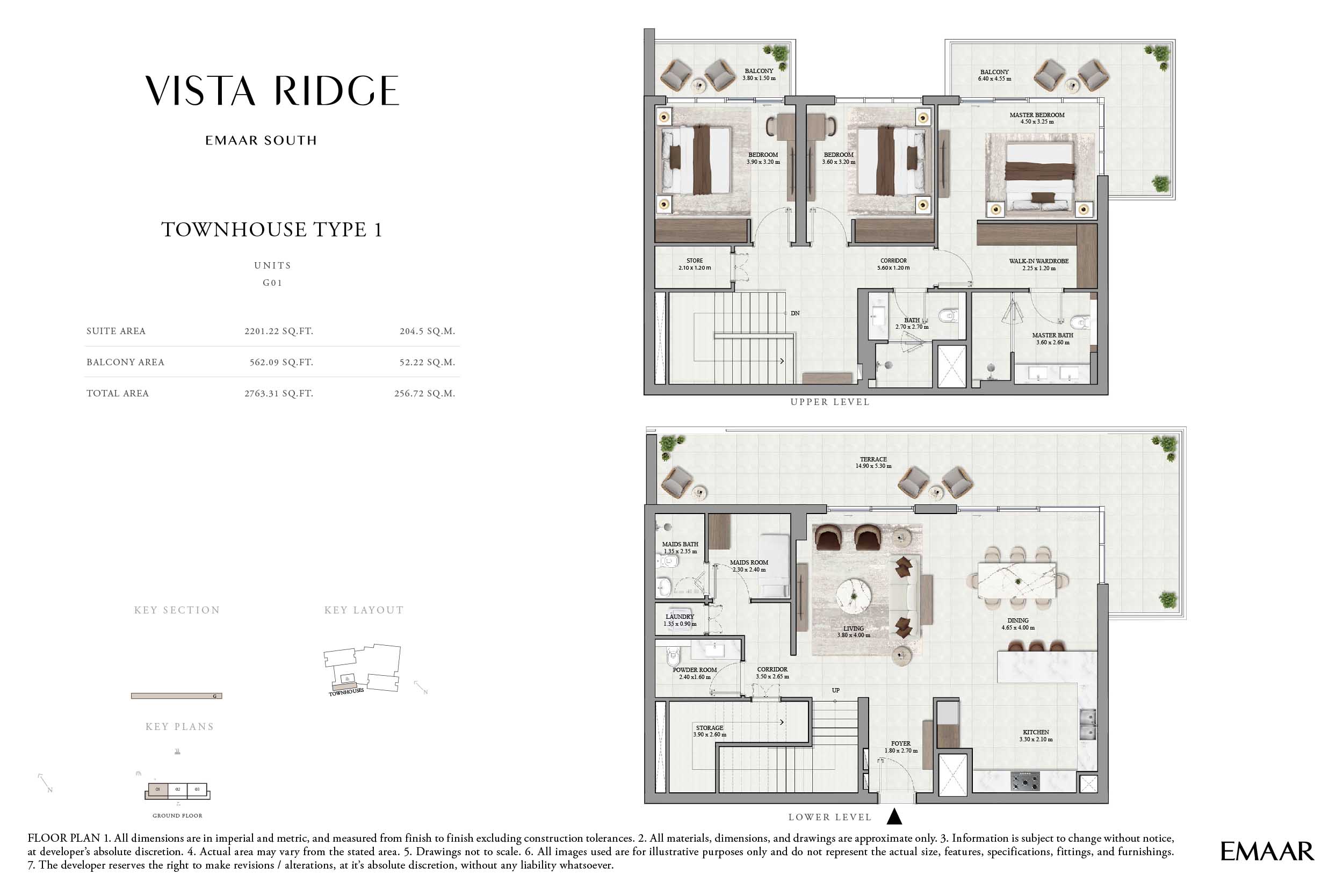 Vista Ridge at Dubai South floor plan 4