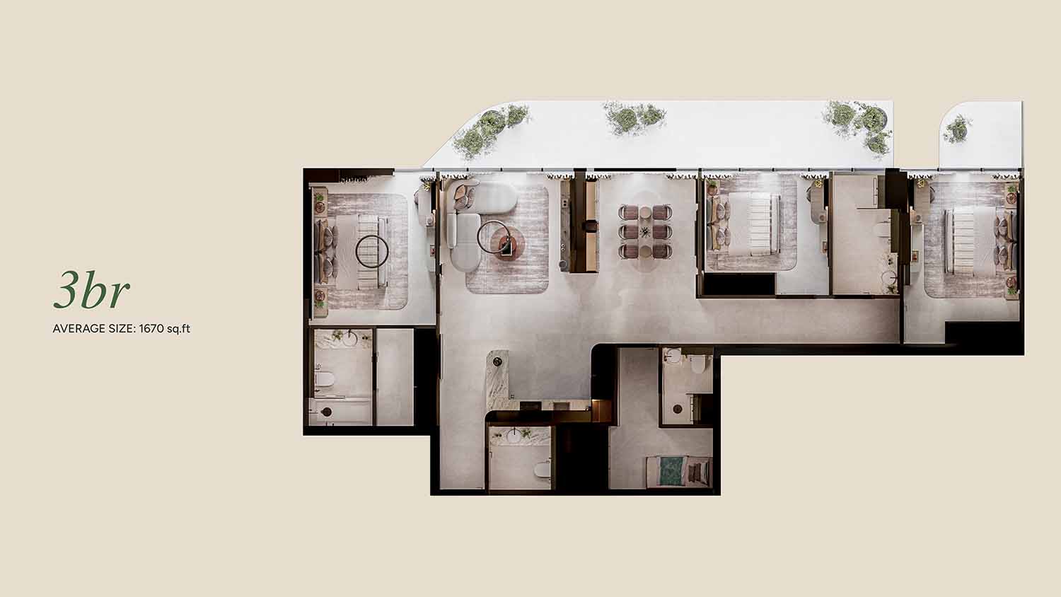 Cybele at DLRC floor plan 5